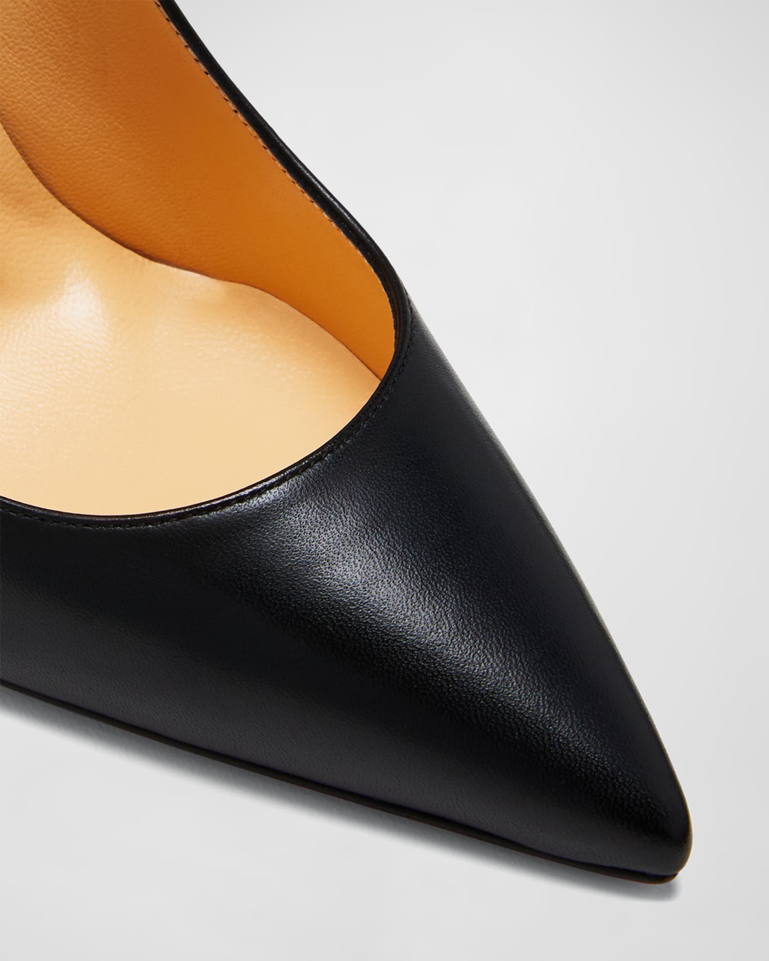 Kate Red Sole High Heel Pumps Black