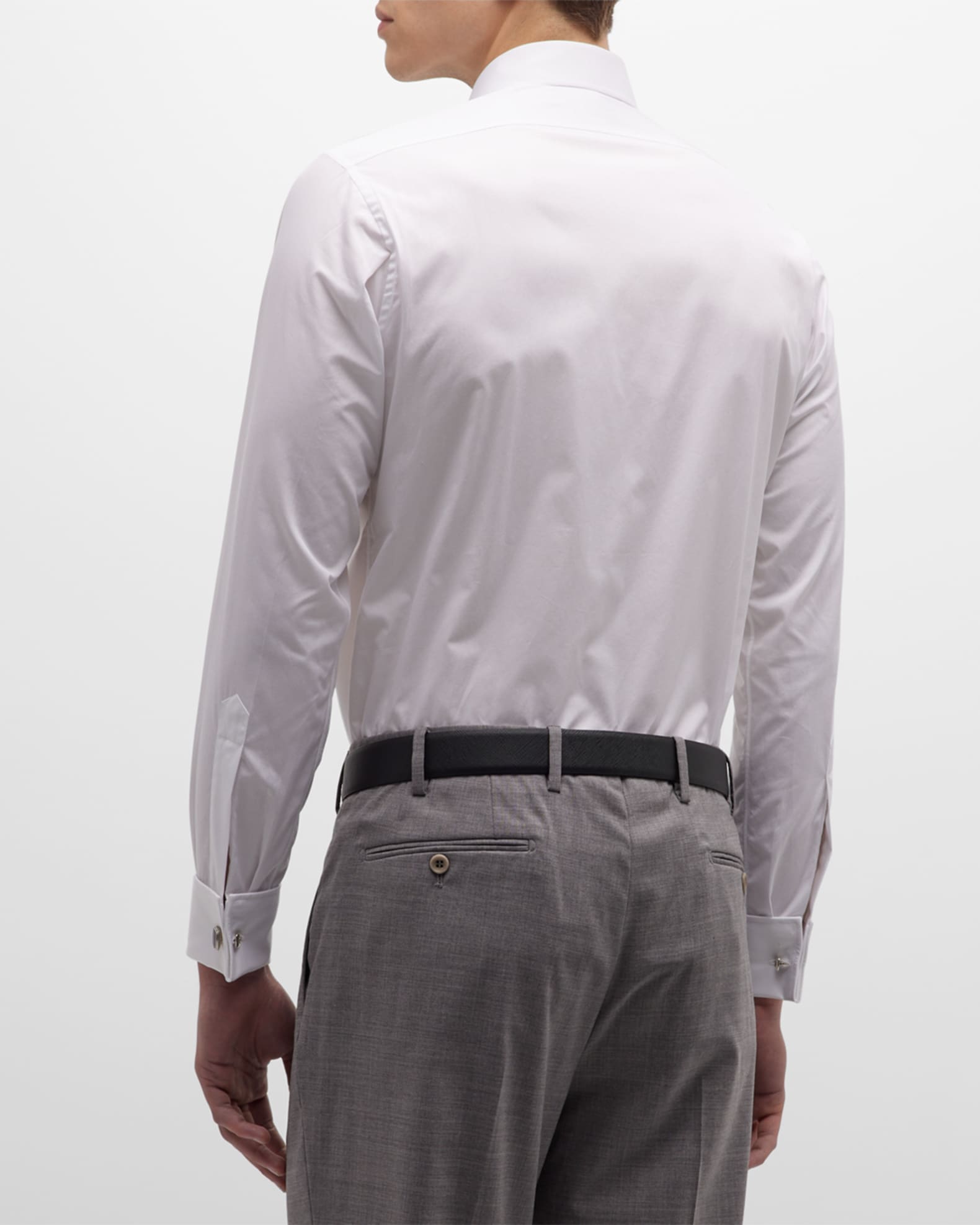 Charvet French-Cuff Dress Shirt | Neiman Marcus