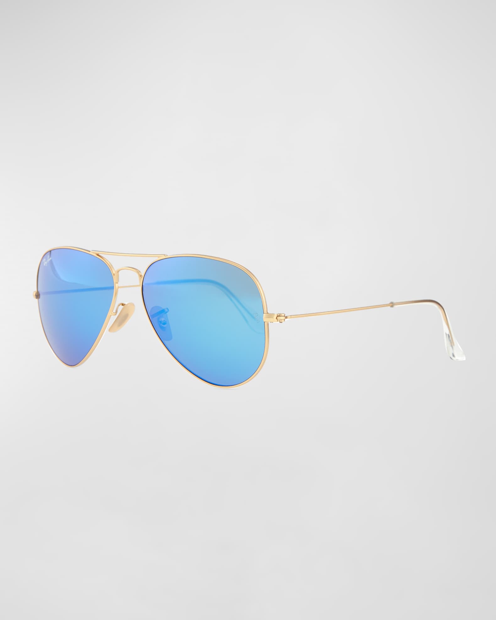 RayBan Mirrored Aviator Sunglasses Neiman Marcus