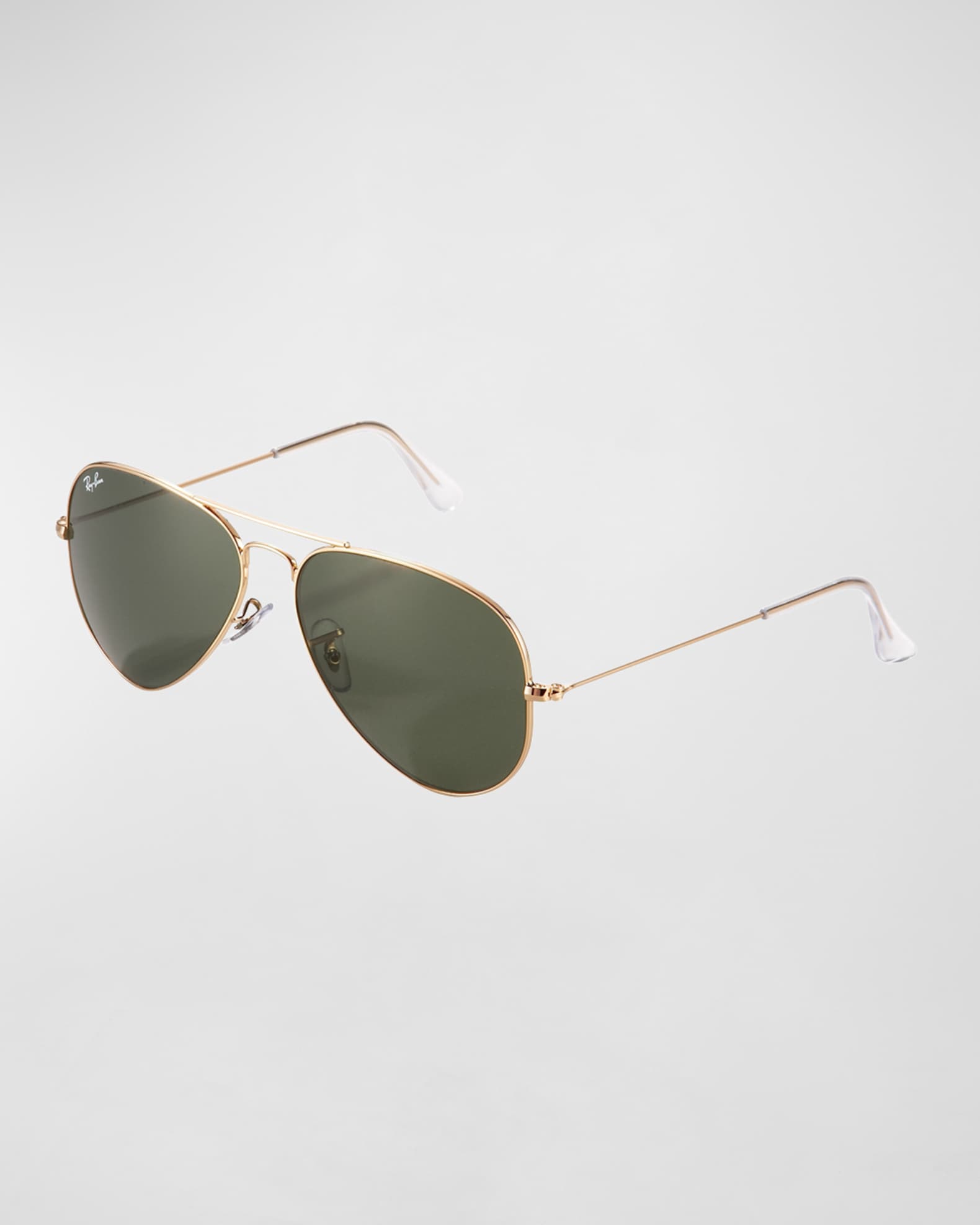 Ray-Ban Teardrop Aviator Sunglasses, Gold | Neiman Marcus