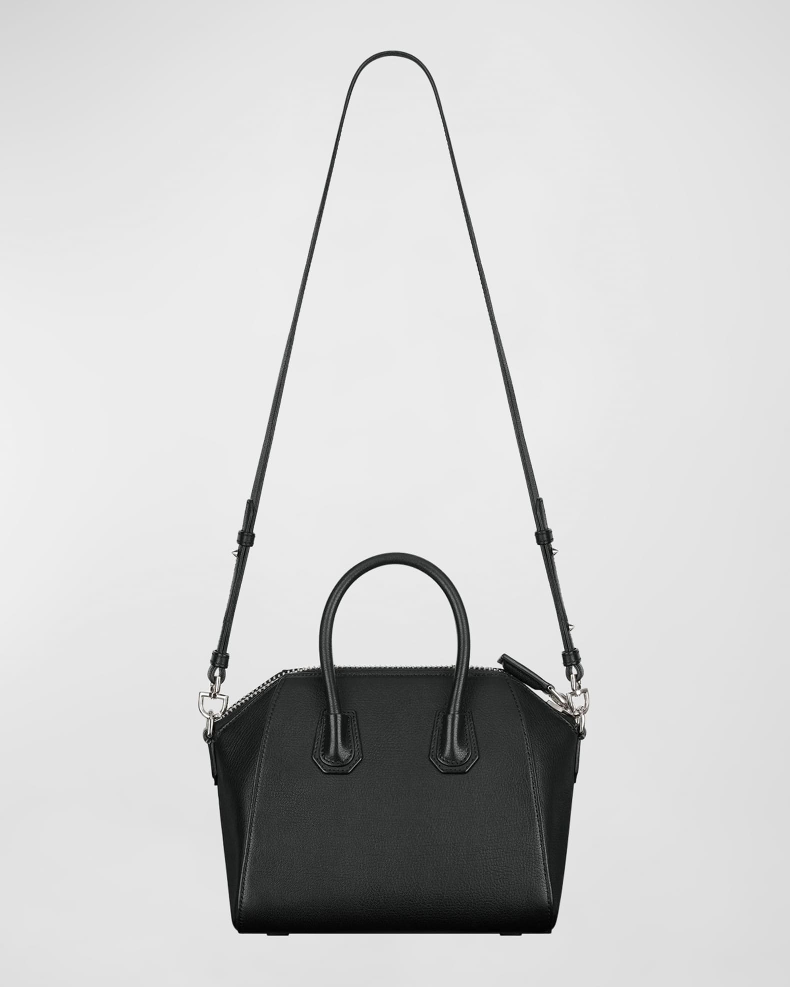 Antigona Mini Top Handle Bag in Grained Leather 1