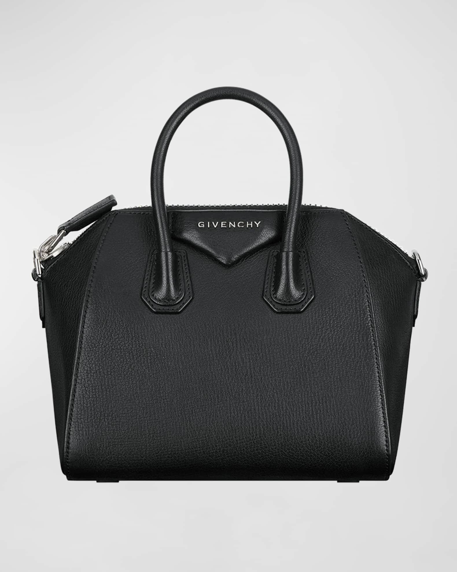 Antigona Mini Top Handle Bag in Grained Leather 0