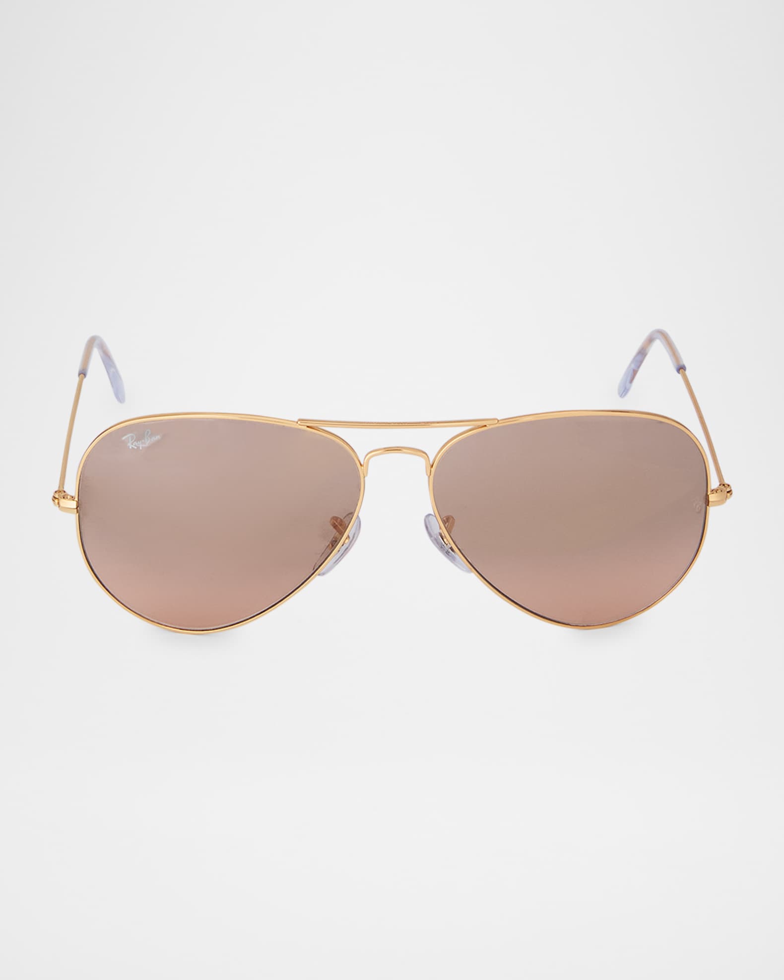 Mirrored Flash Aviator Sunglasses 0