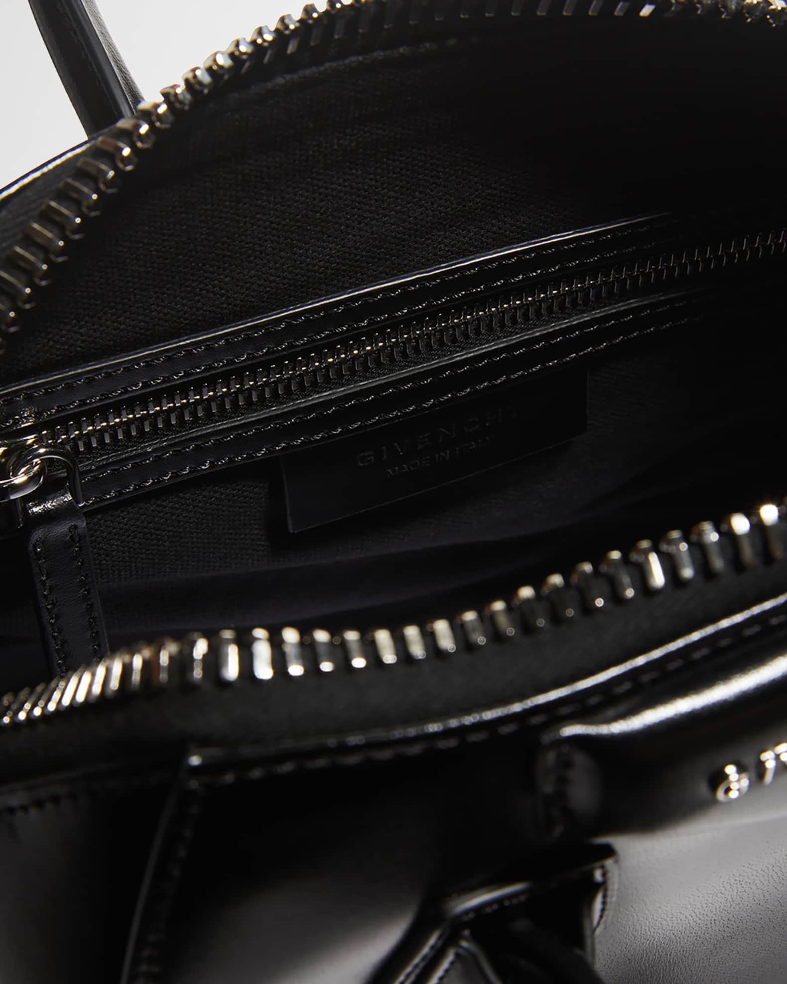 Givenchy Antigona Mini Top Handle Bag in Box Leather | Neiman Marcus