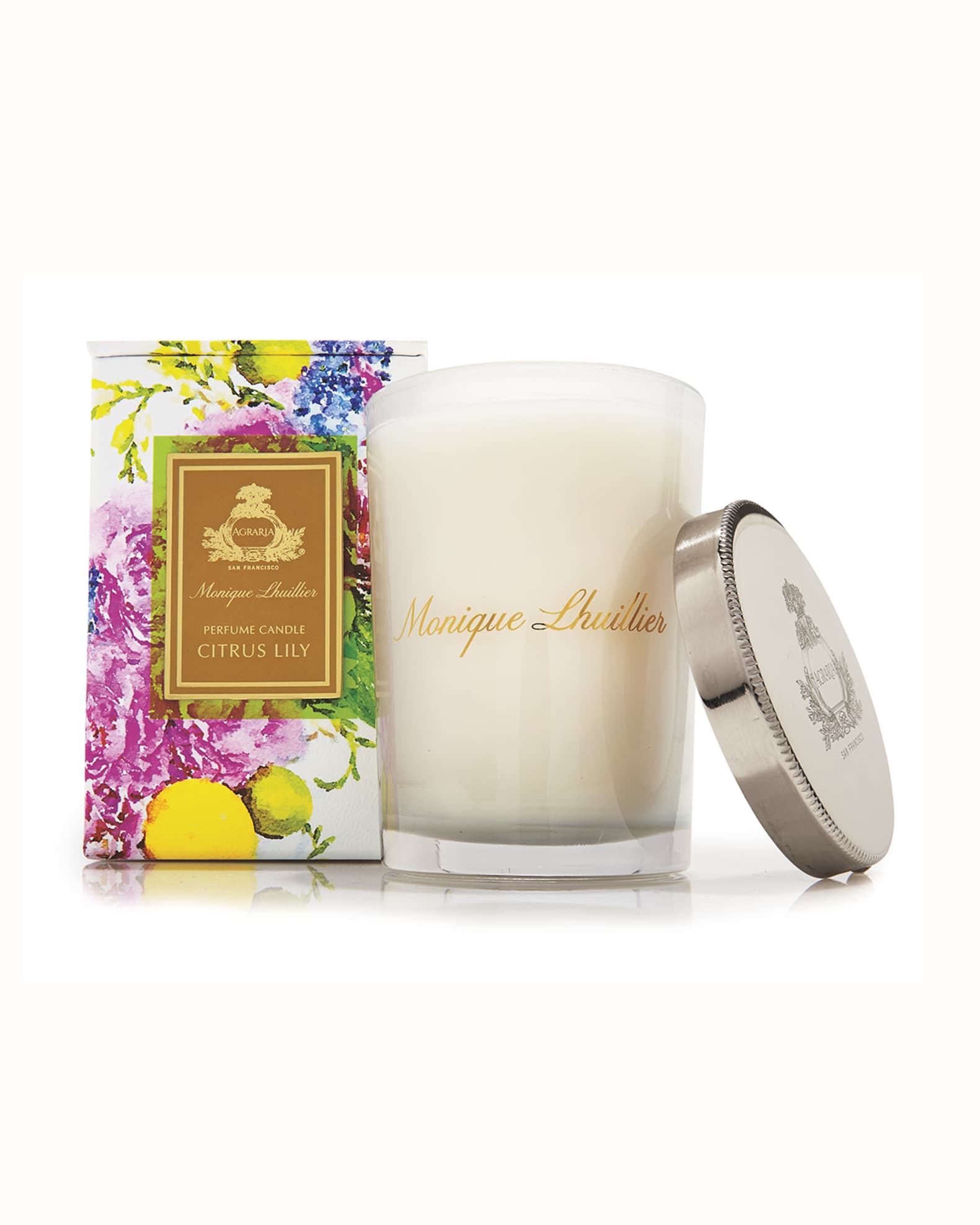 Monique Lhuillier Citrus Lily Perfume Candle 1
