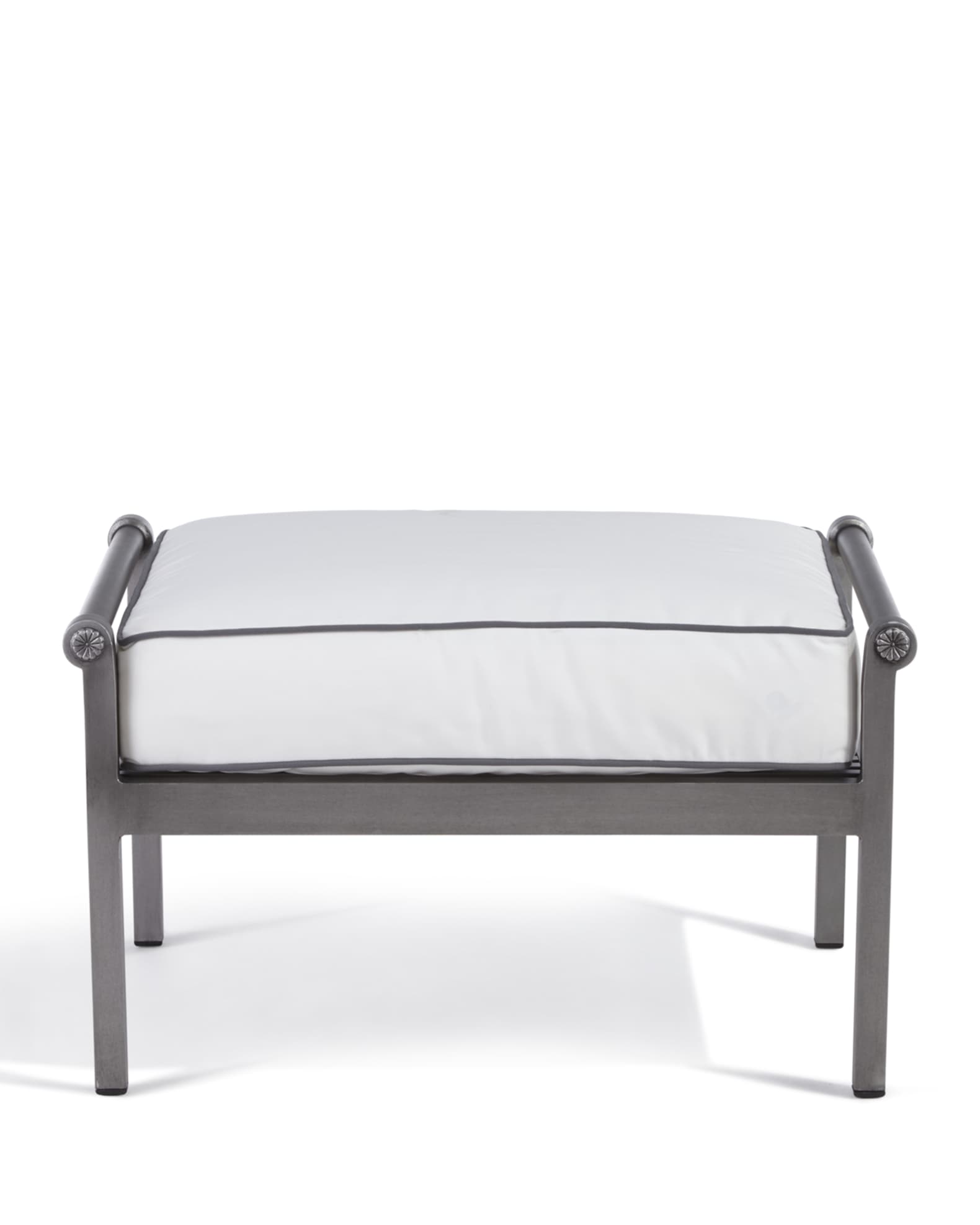 Neiman Marcus Charlotte Outdoor Ottoman | Neiman Marcus