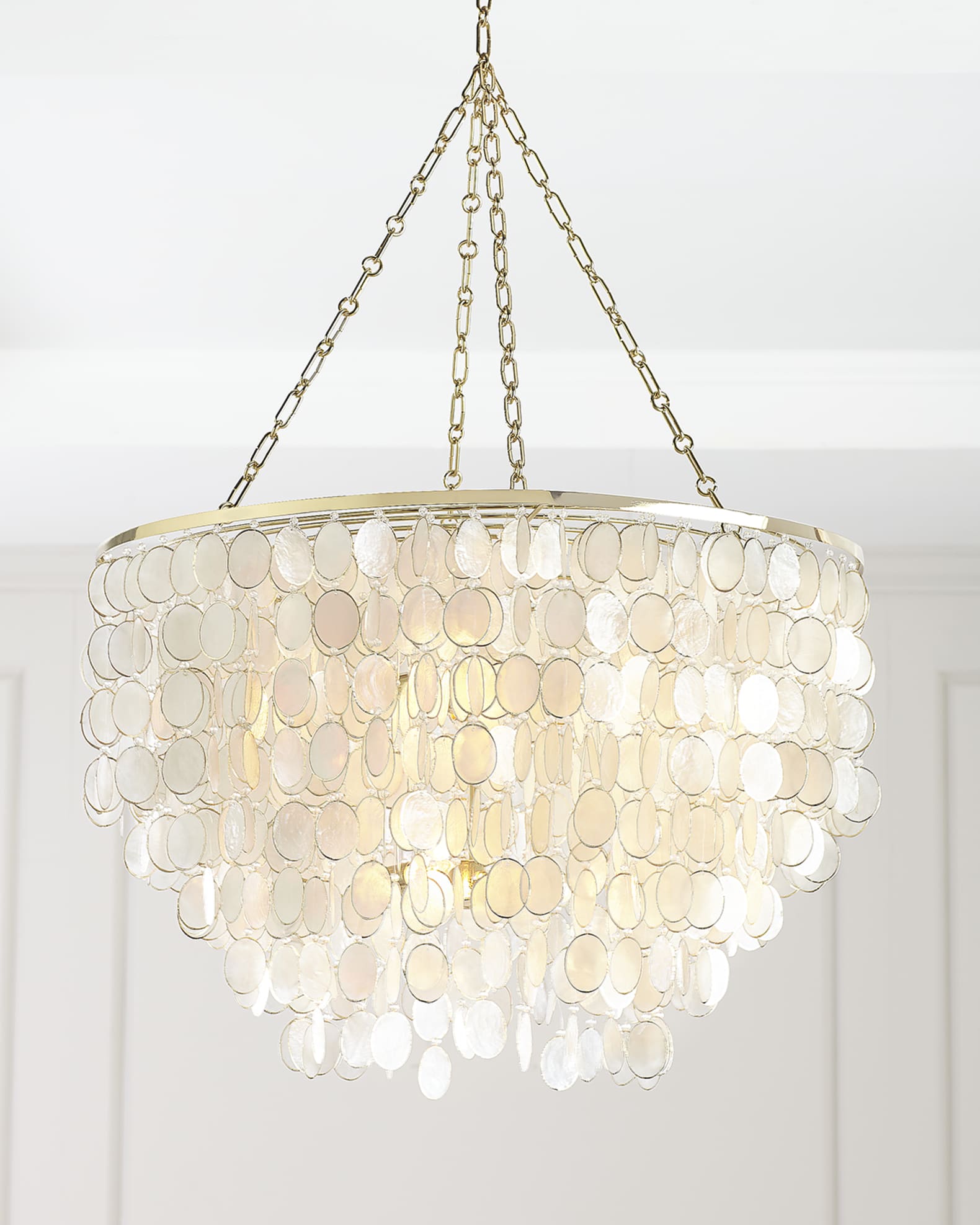 Large Aurora 6-Light Chandelier 1