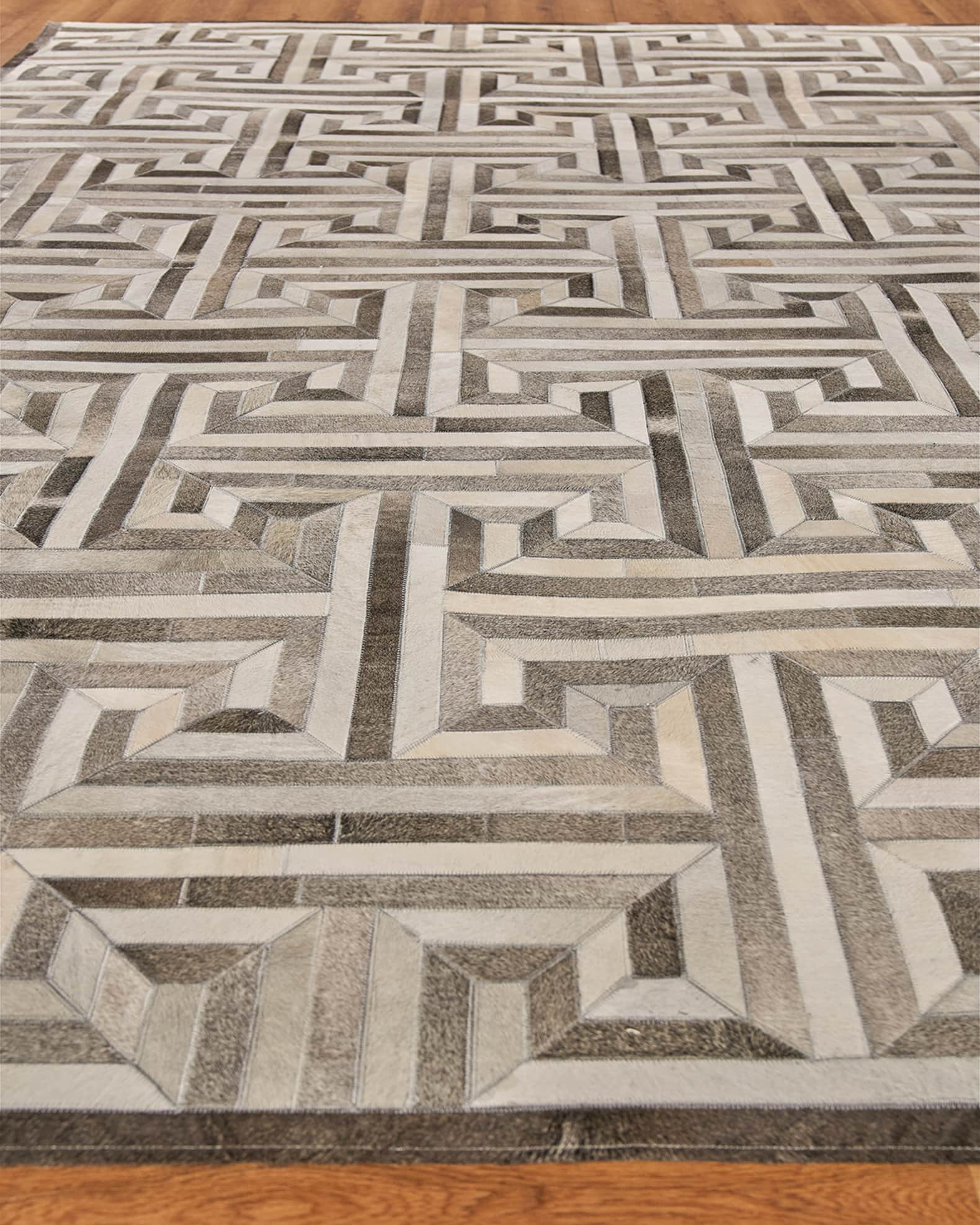 Cityscape Hairhide Rug 1