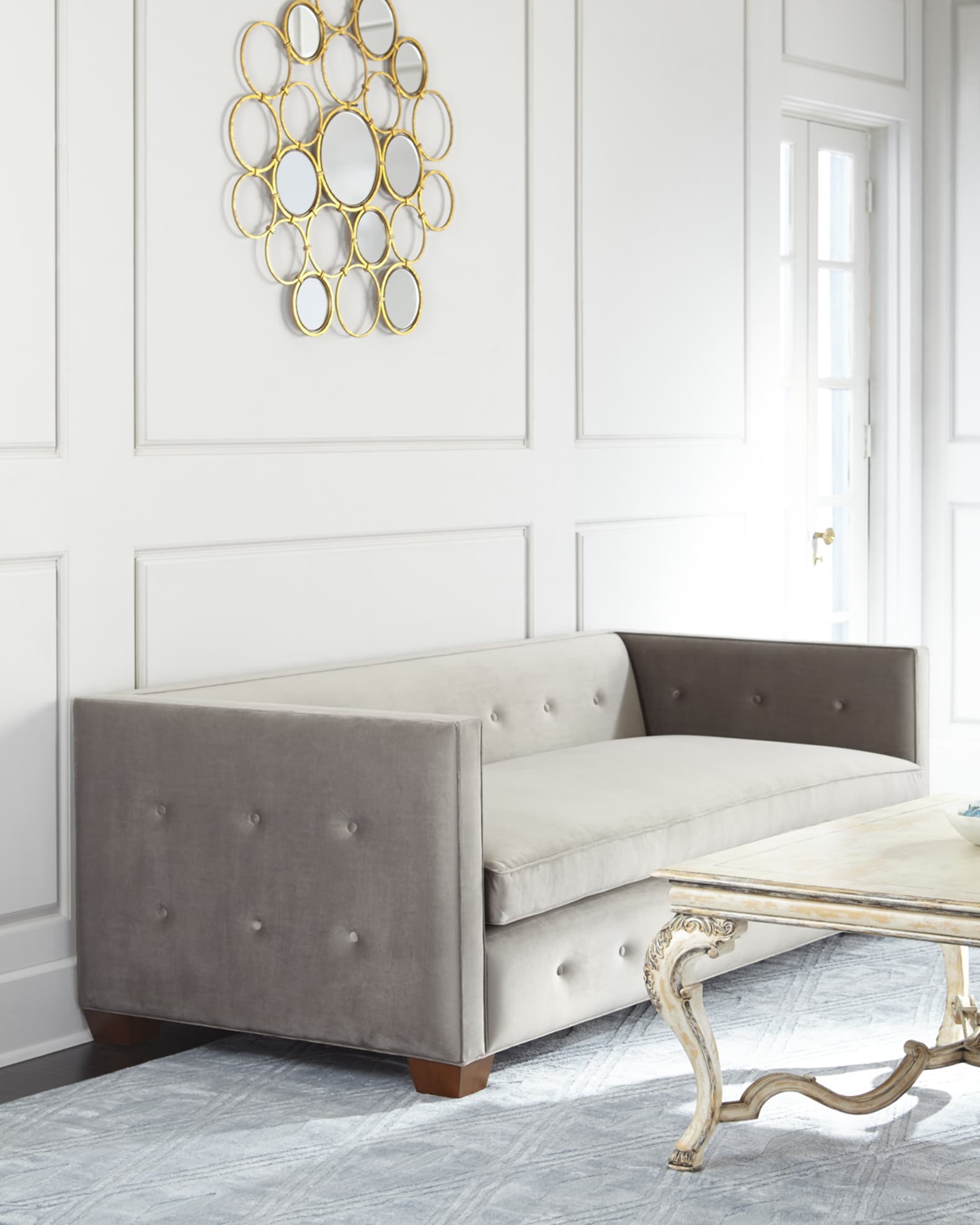 Birdie Tufted Sofa 1