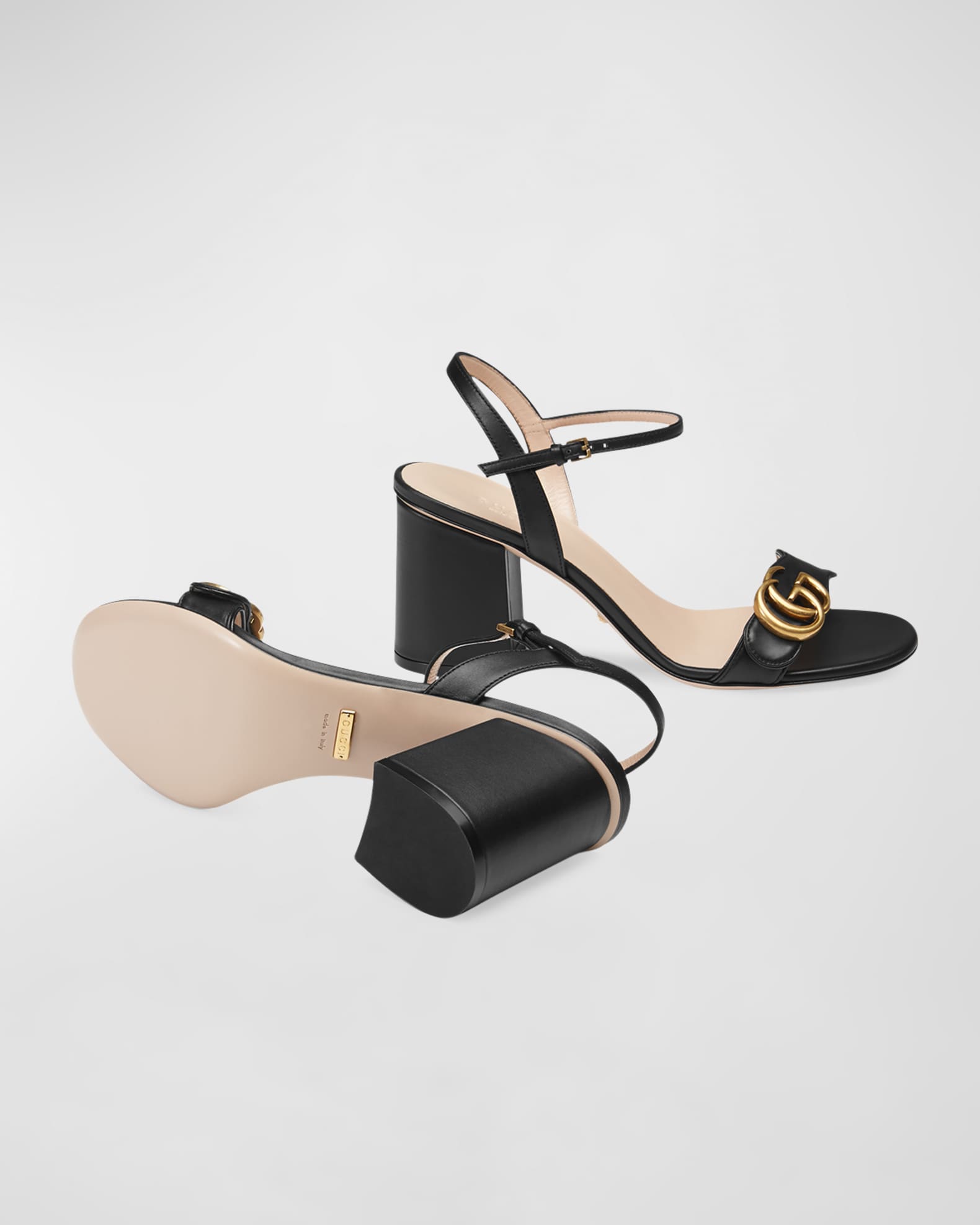 Gucci marmont block heel sandal review sales