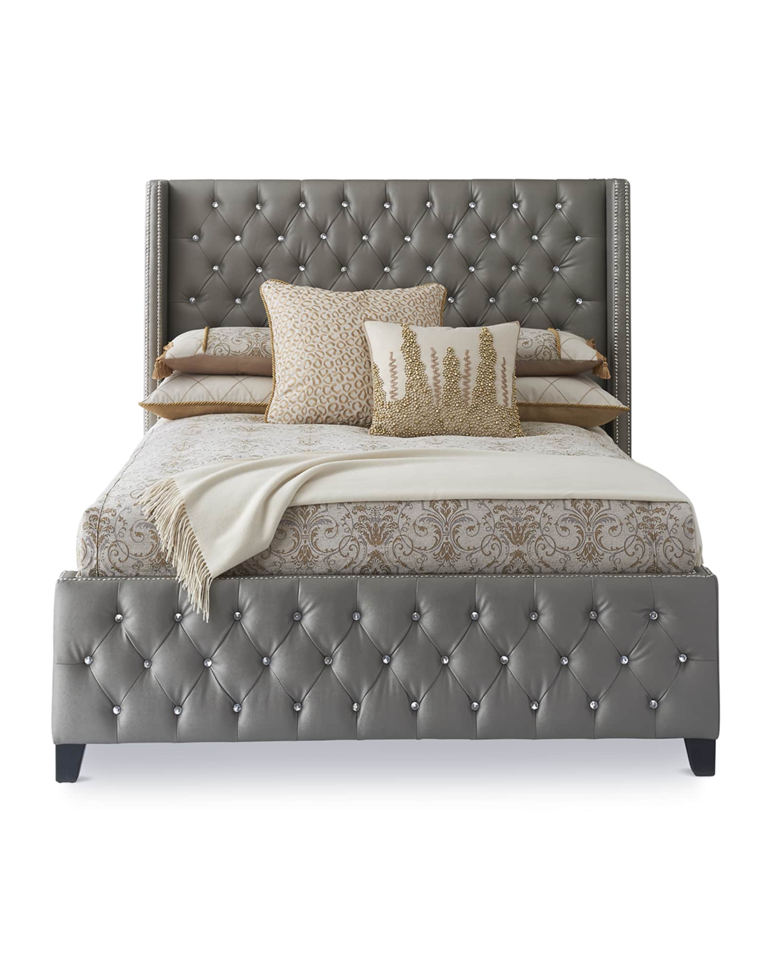 Mercedez Jeweled Beds Neiman Marcus