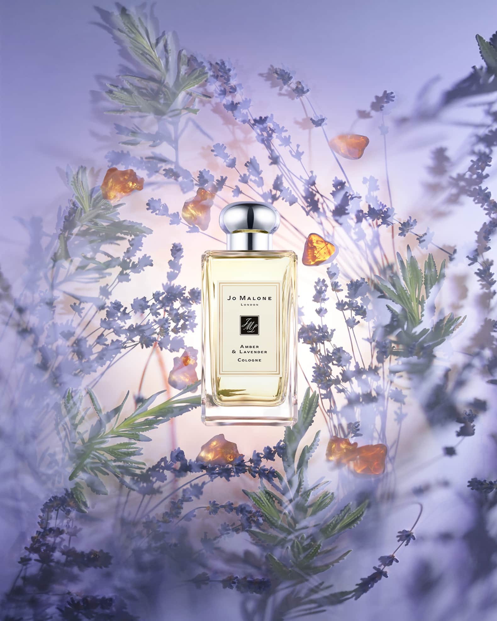 Jo Malone London Amber & Lavender Cologne, 3.4 oz. | Neiman Marcus