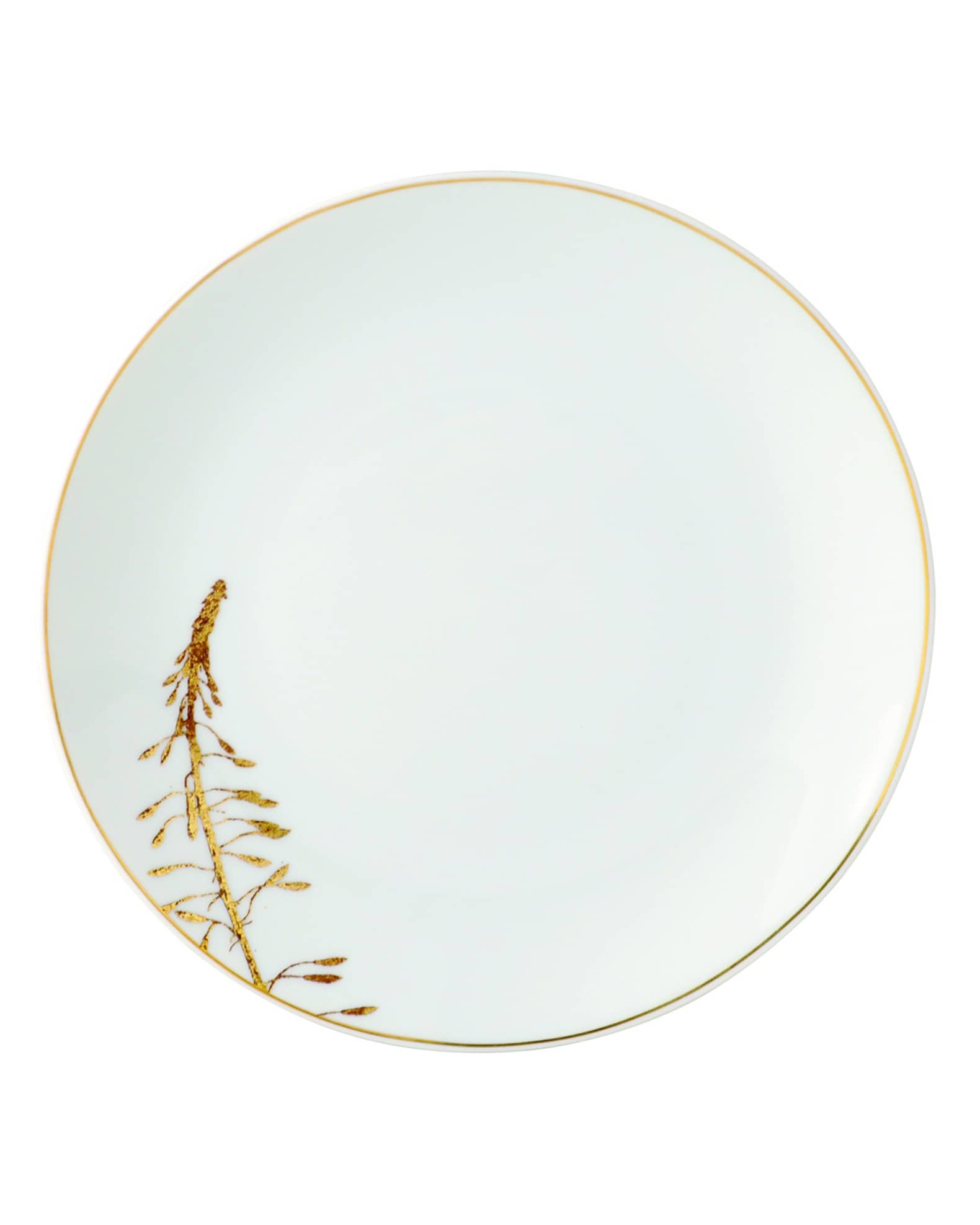 Vegetal Gold Bread & Butter Plate 0