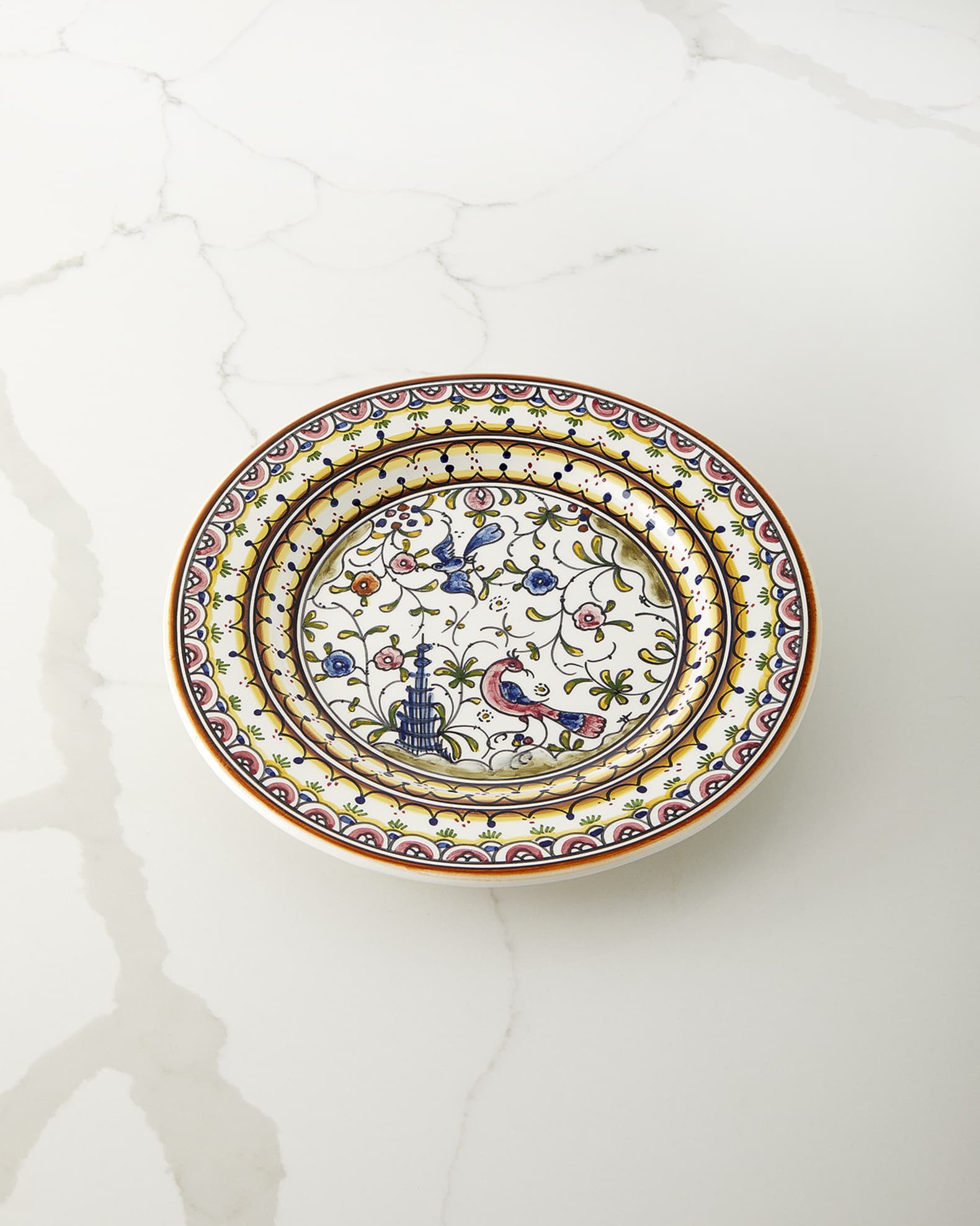Four Pavoes Salad Plates 0