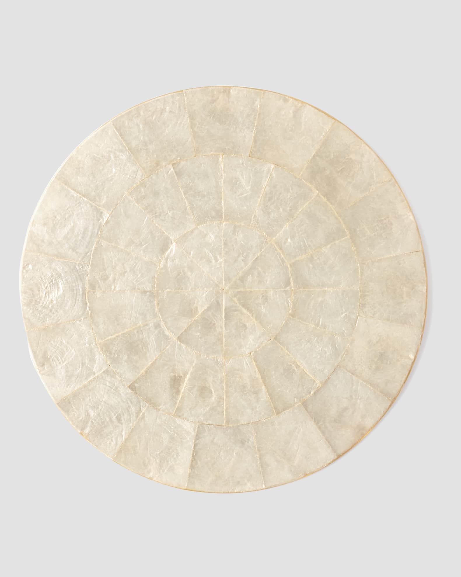 Natural Capiz Placemat 0