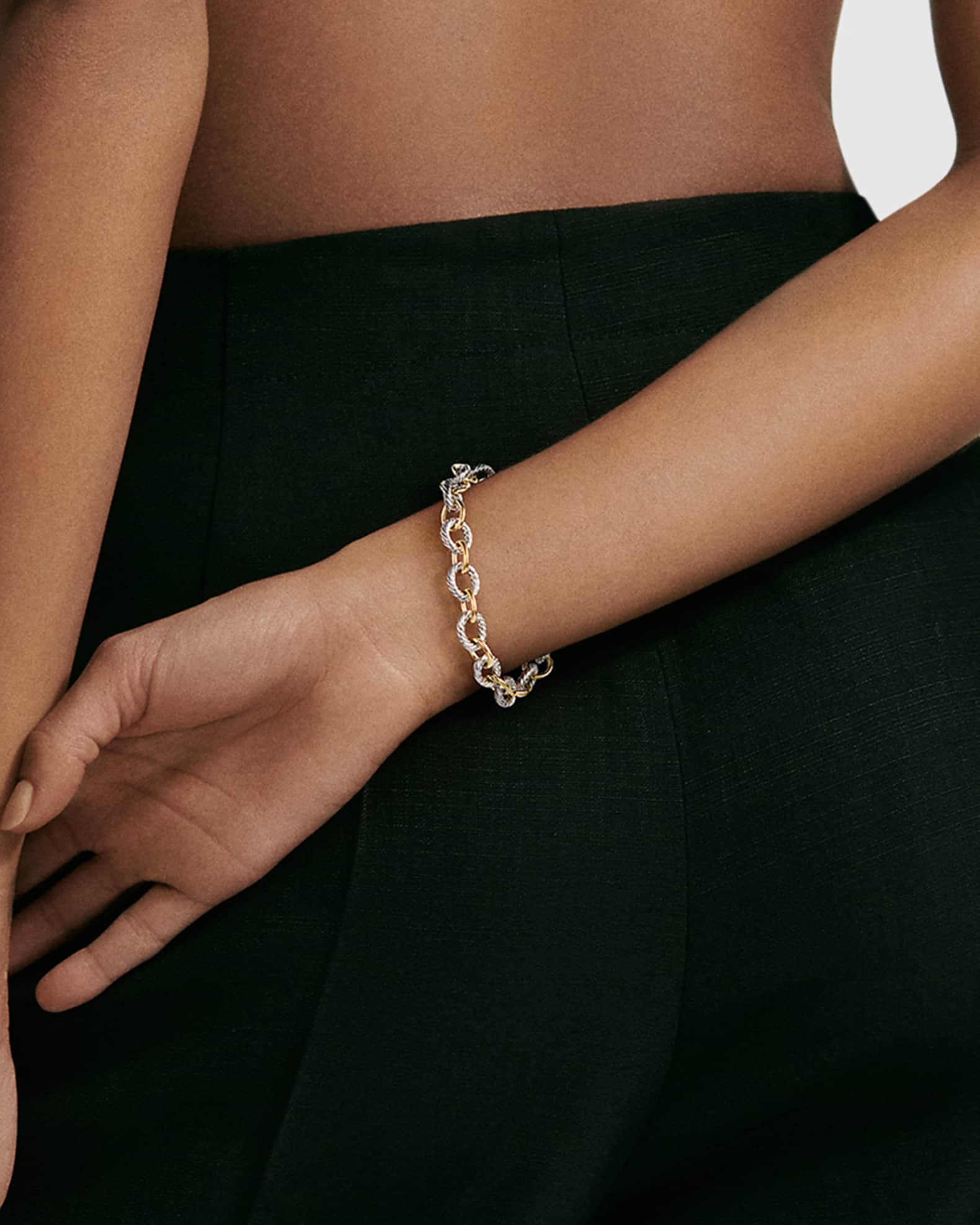 Oval link bracelet david yurman sale