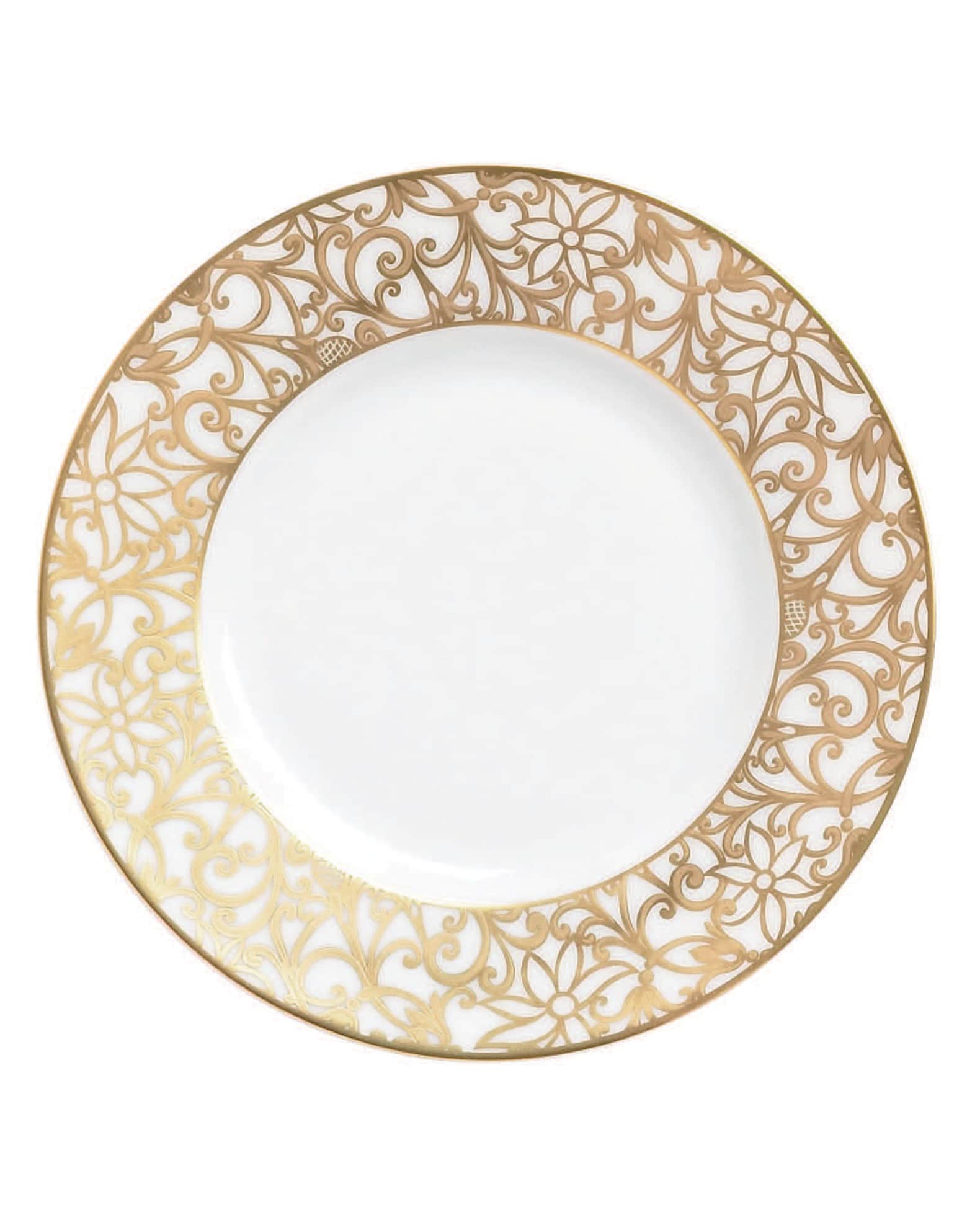 Raynaud Salamanque Gold Bread & Butter Plate Neiman Marcus