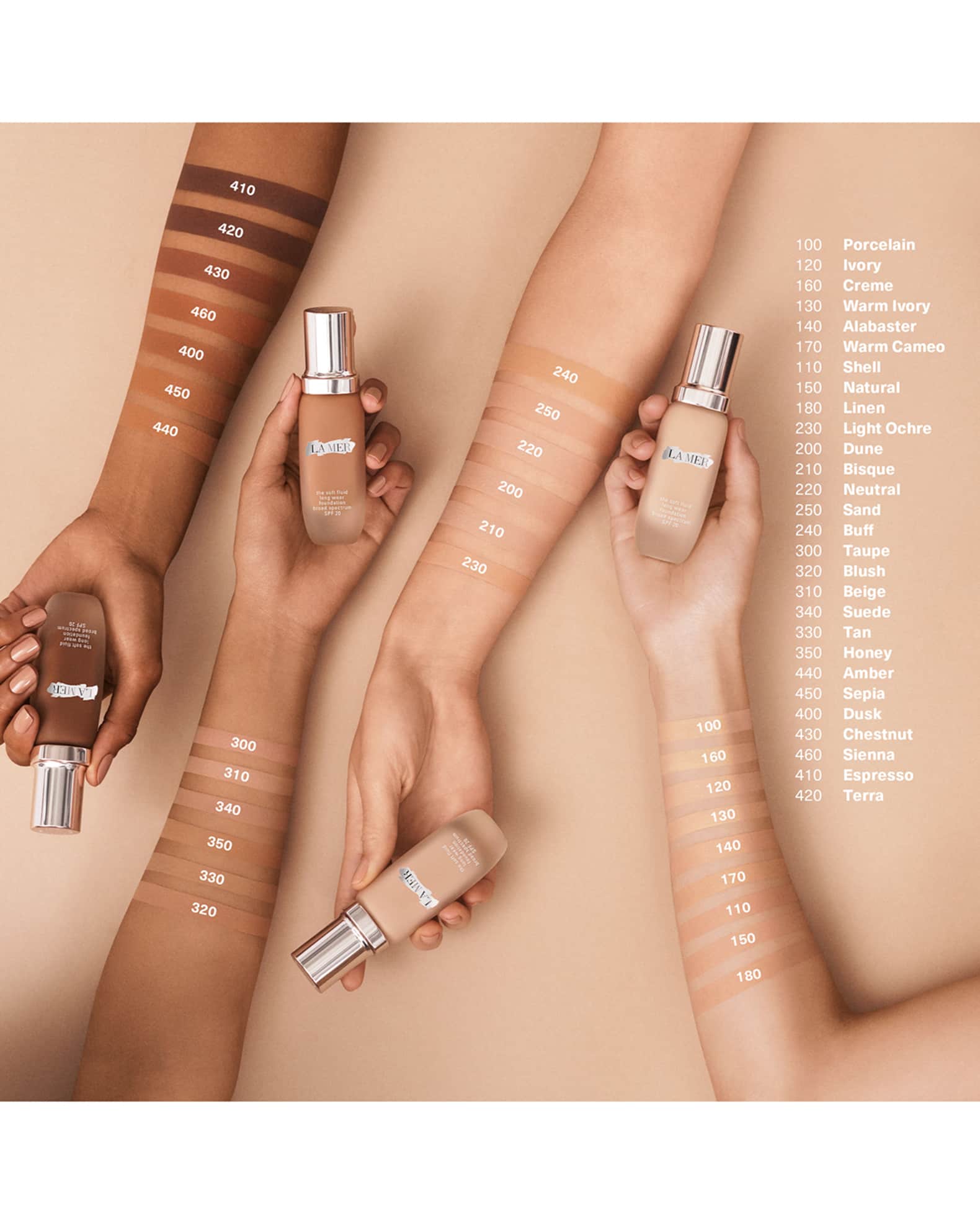 The Soft Fluid Long Wear Foundation SPF 20, 1 oz. 