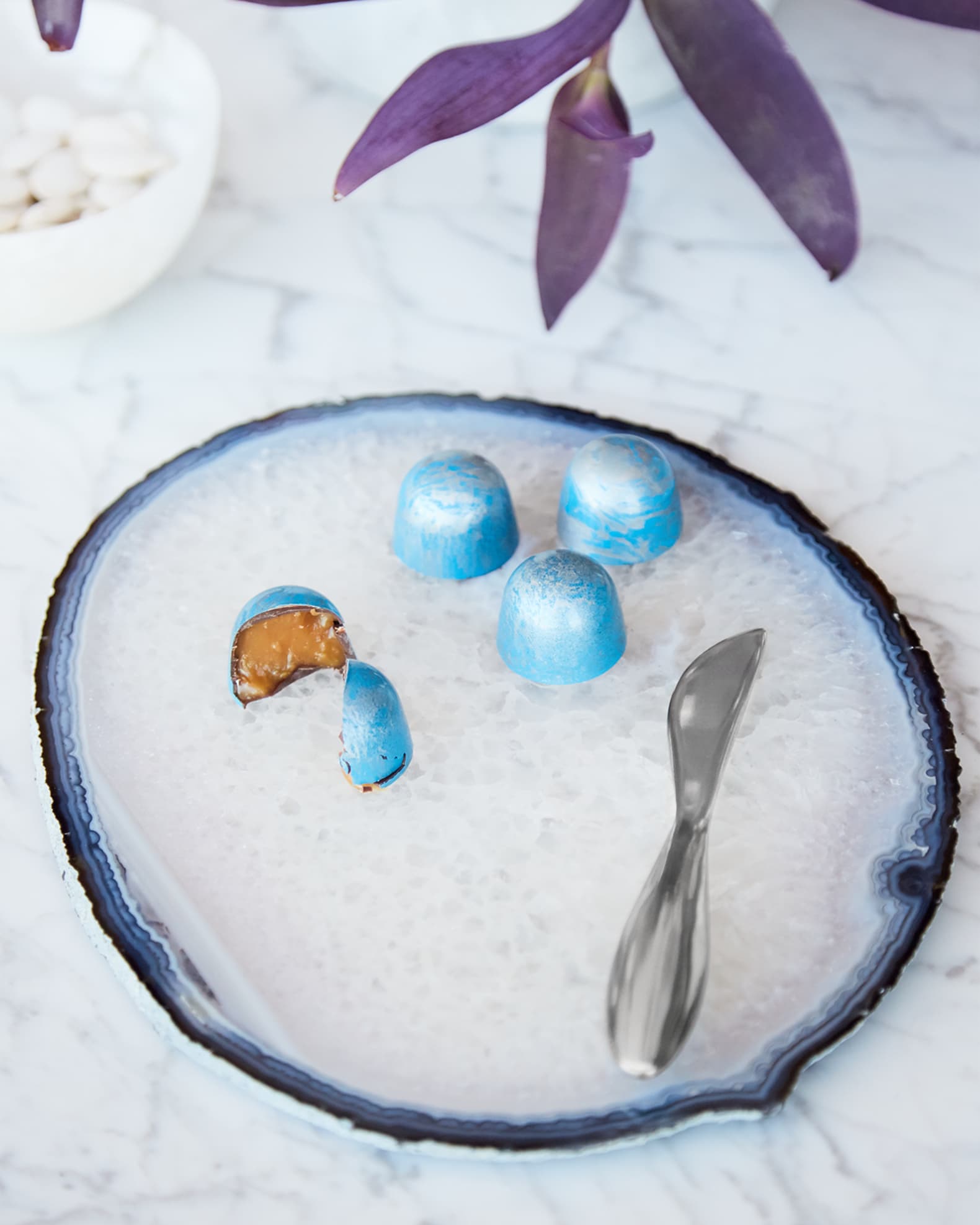 Ita Blue Cheese Plate & Forma Spreader 1