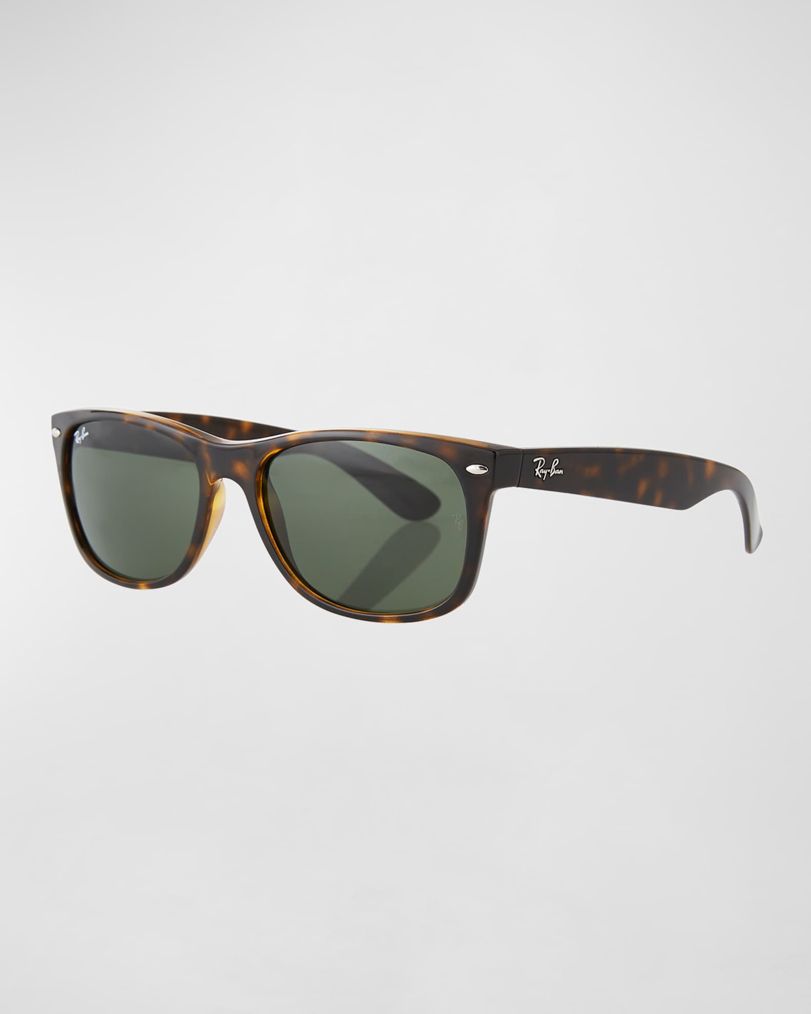 Ray-Ban Men's New Wayfarer 58mm Flat-Top Plastic Sunglasses