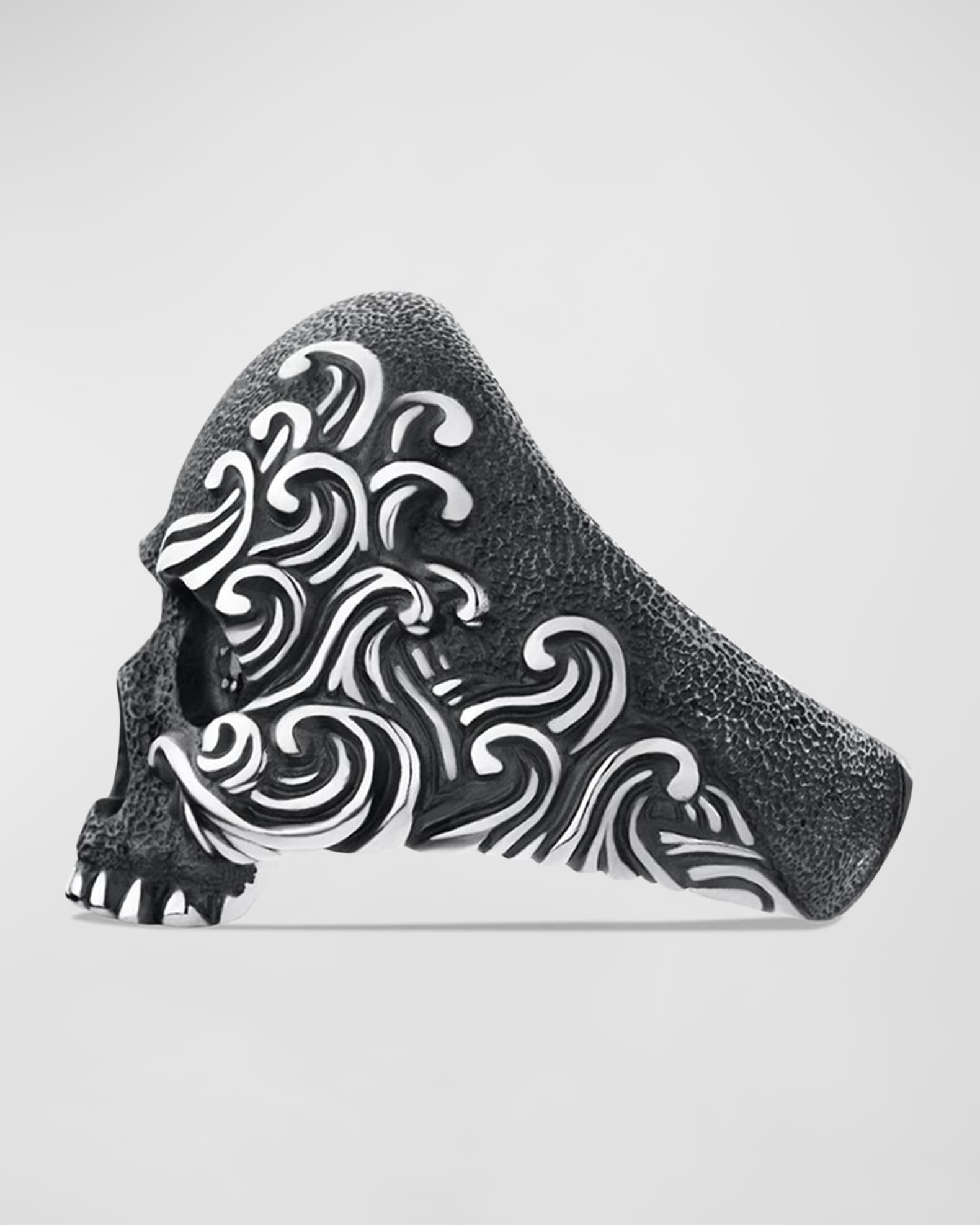 David yurman waves skull ring deals