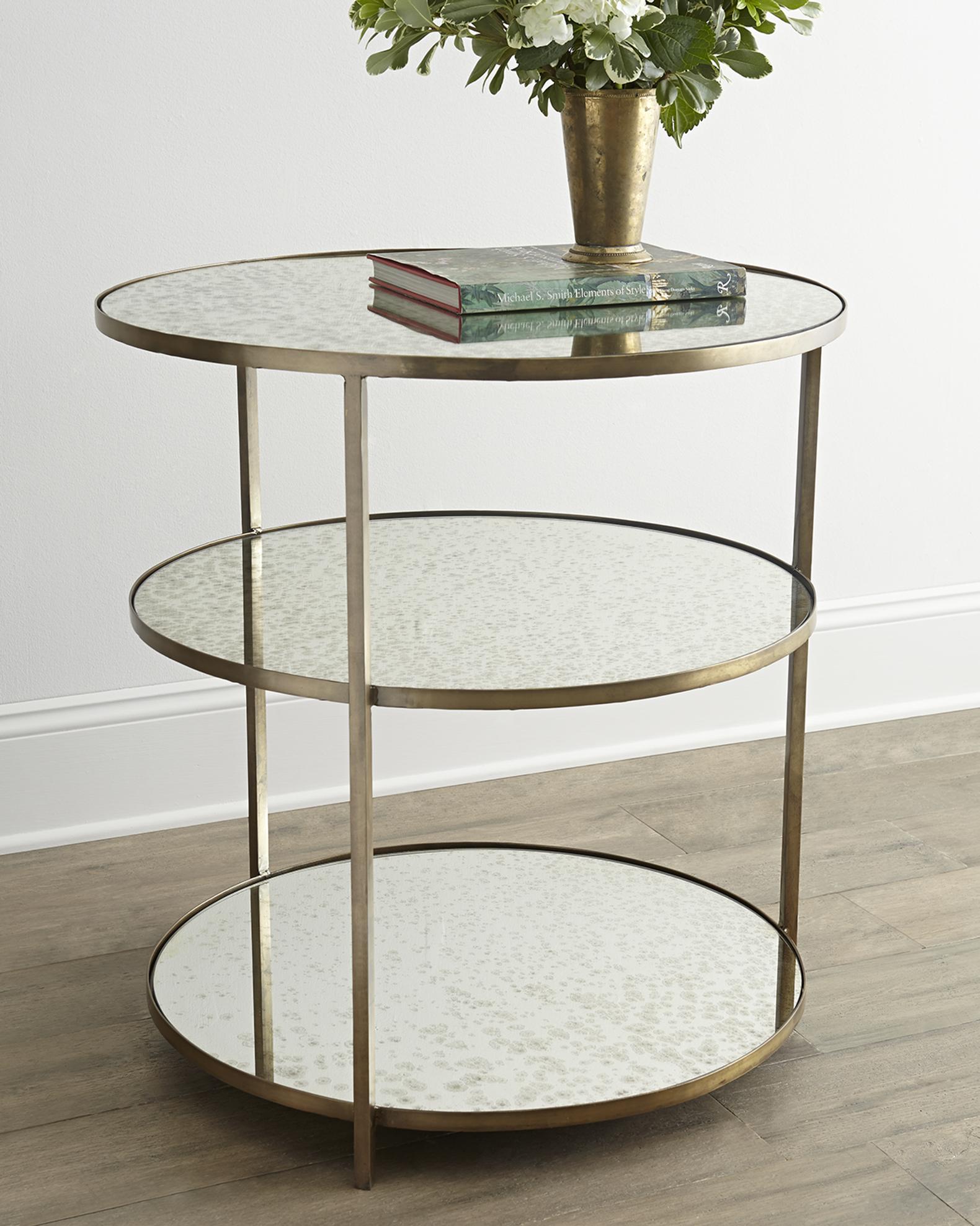 Arteriors Percy End Table, 30” | Neiman Marcus