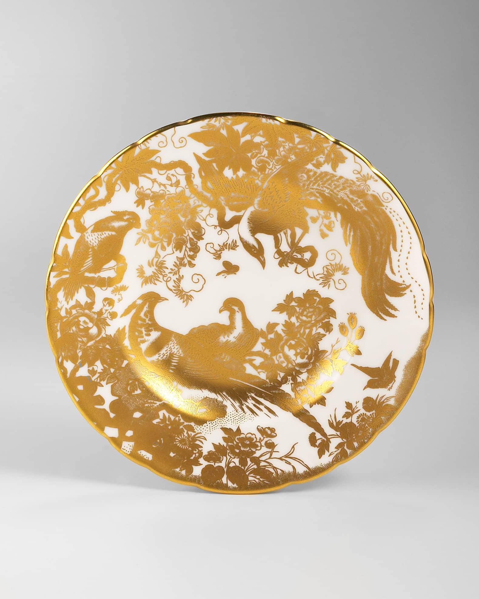 Gold Aves Bread & Butter Plate 0