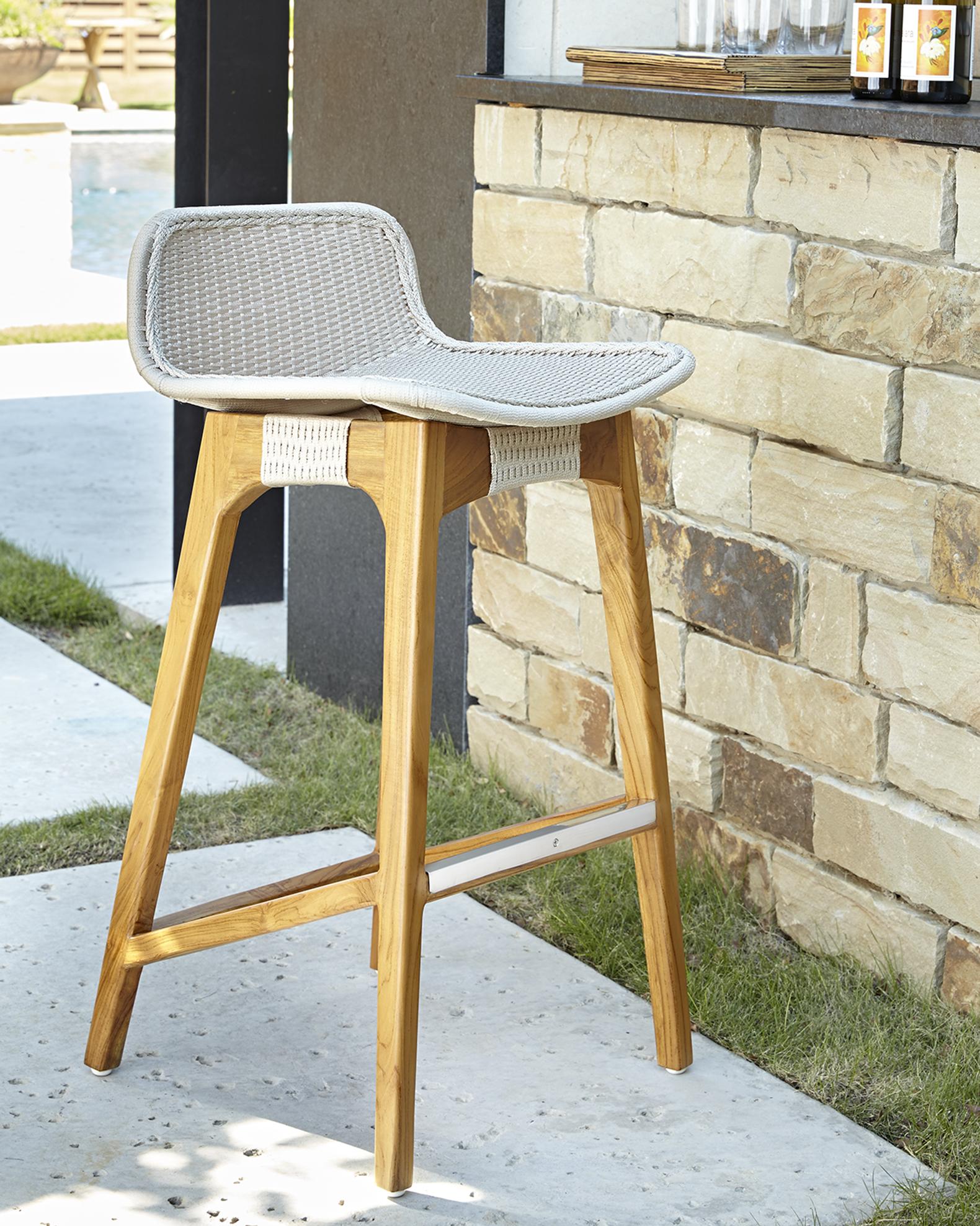 Palecek Vista Outdoor Barstool | Neiman Marcus