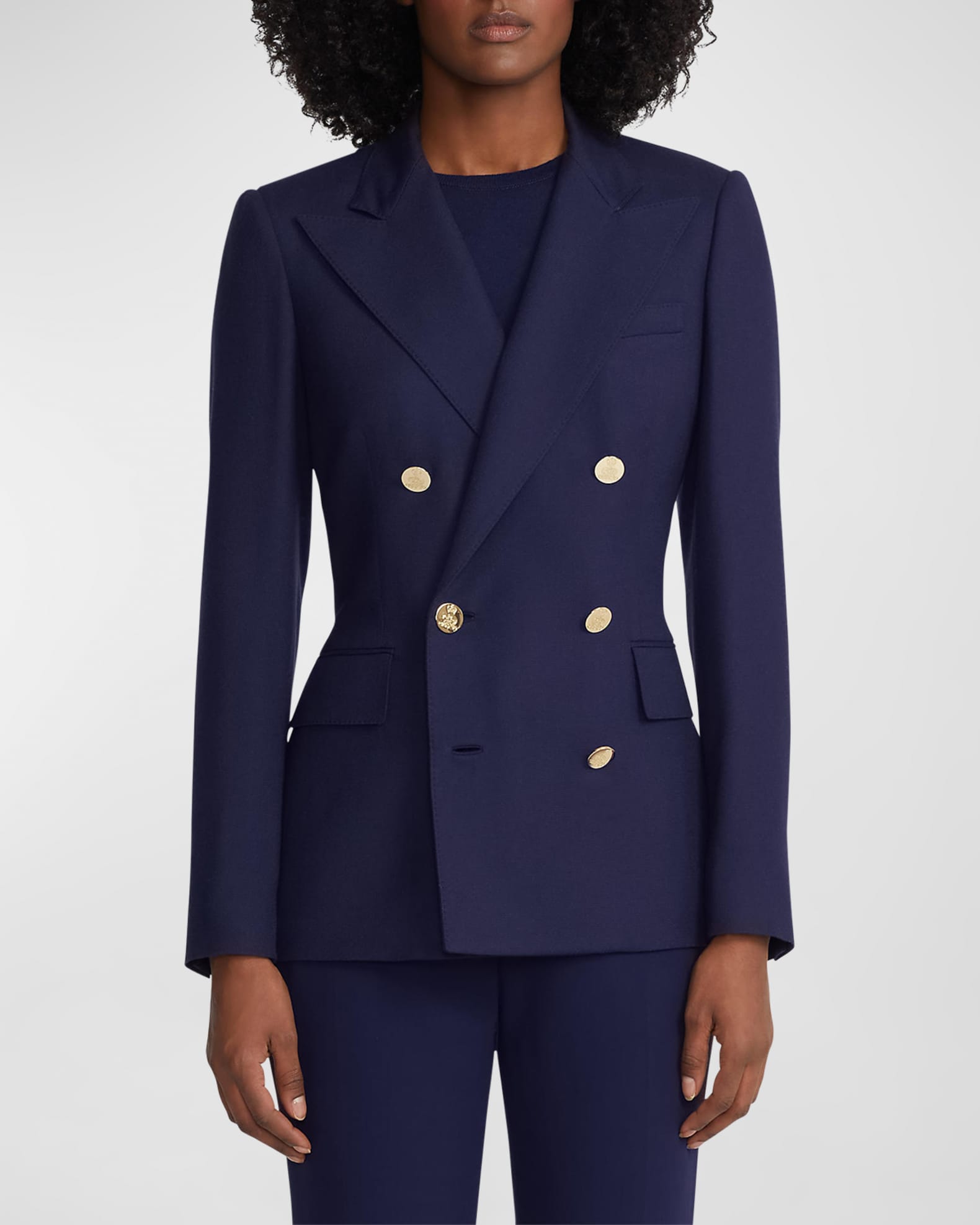 Ralph lauren women's store navy blue blazer