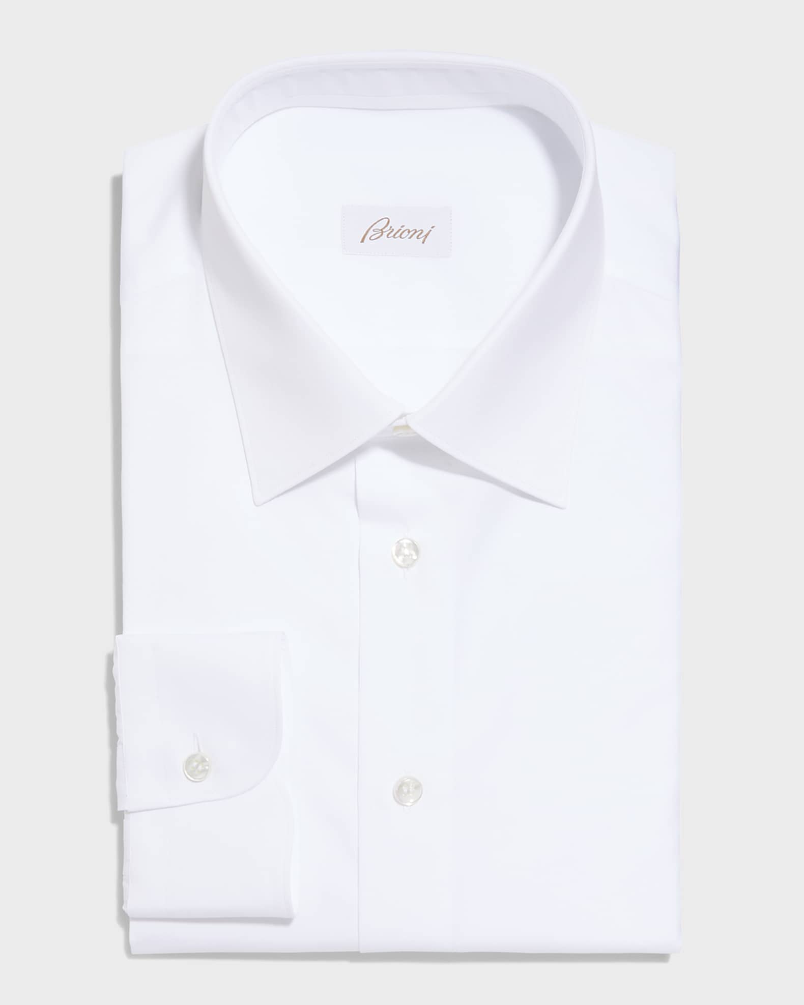 Wardrobe Essential Solid Dress Shirt, White 0
