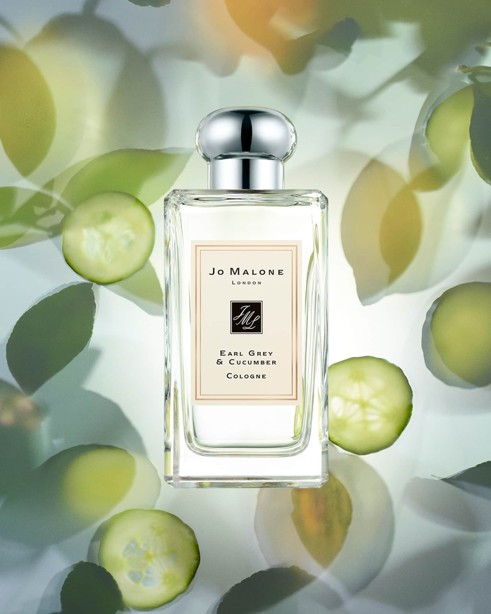 一番の贈り物 Cucumber & Grey Earl London Malone Jo Cologne, oz 3.4 香水(ユニセックス)