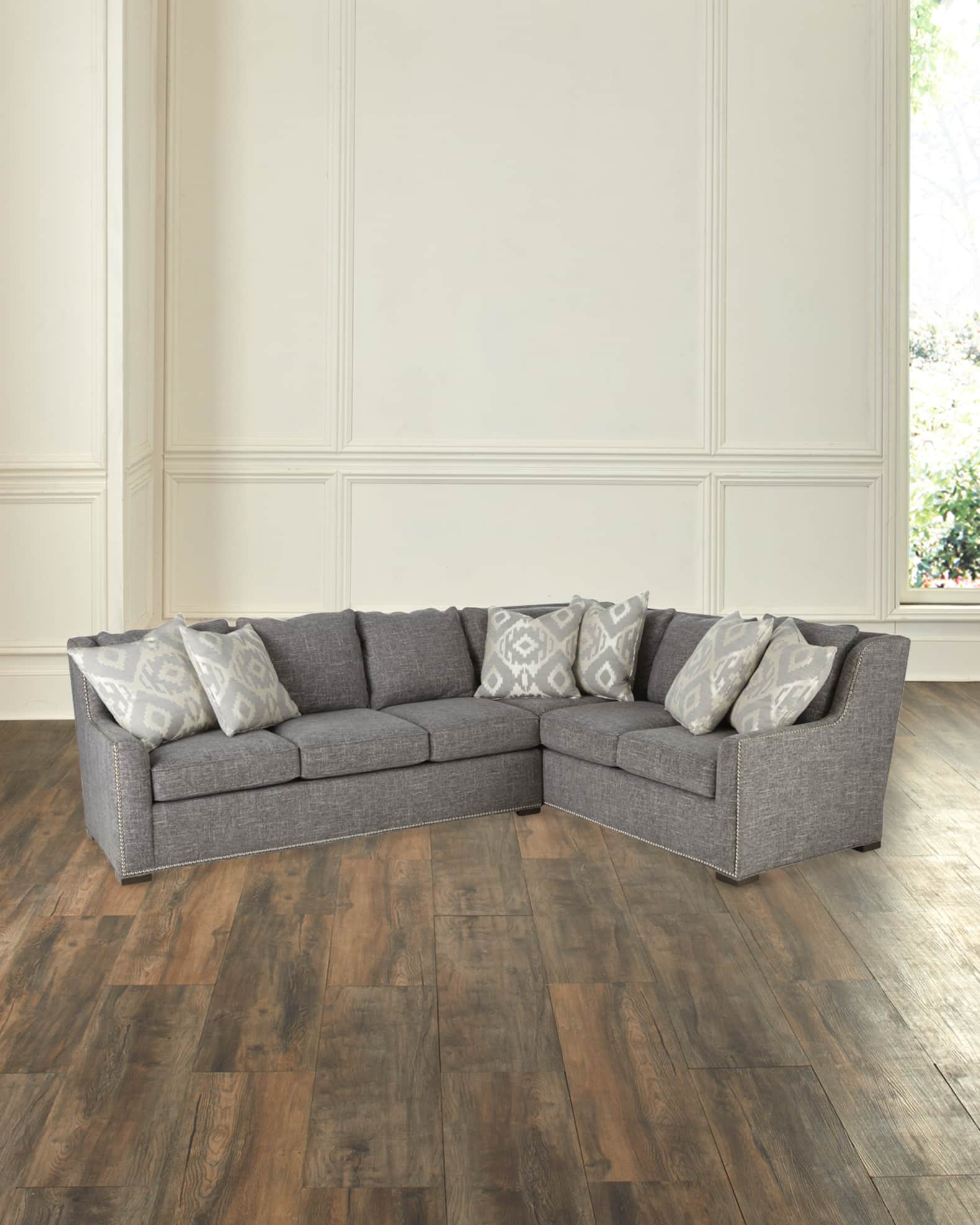 Bridget Right-Arm Sectional Sofa 0