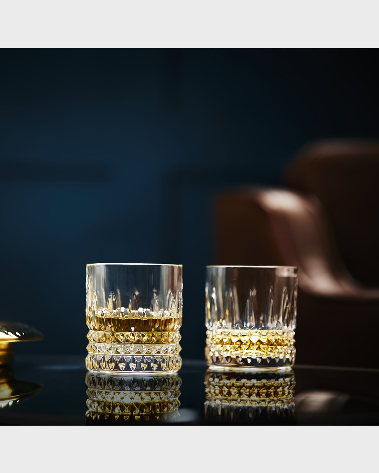 Lismore Diamond Straight Sided Tumblers 6 oz., Set of 2 1