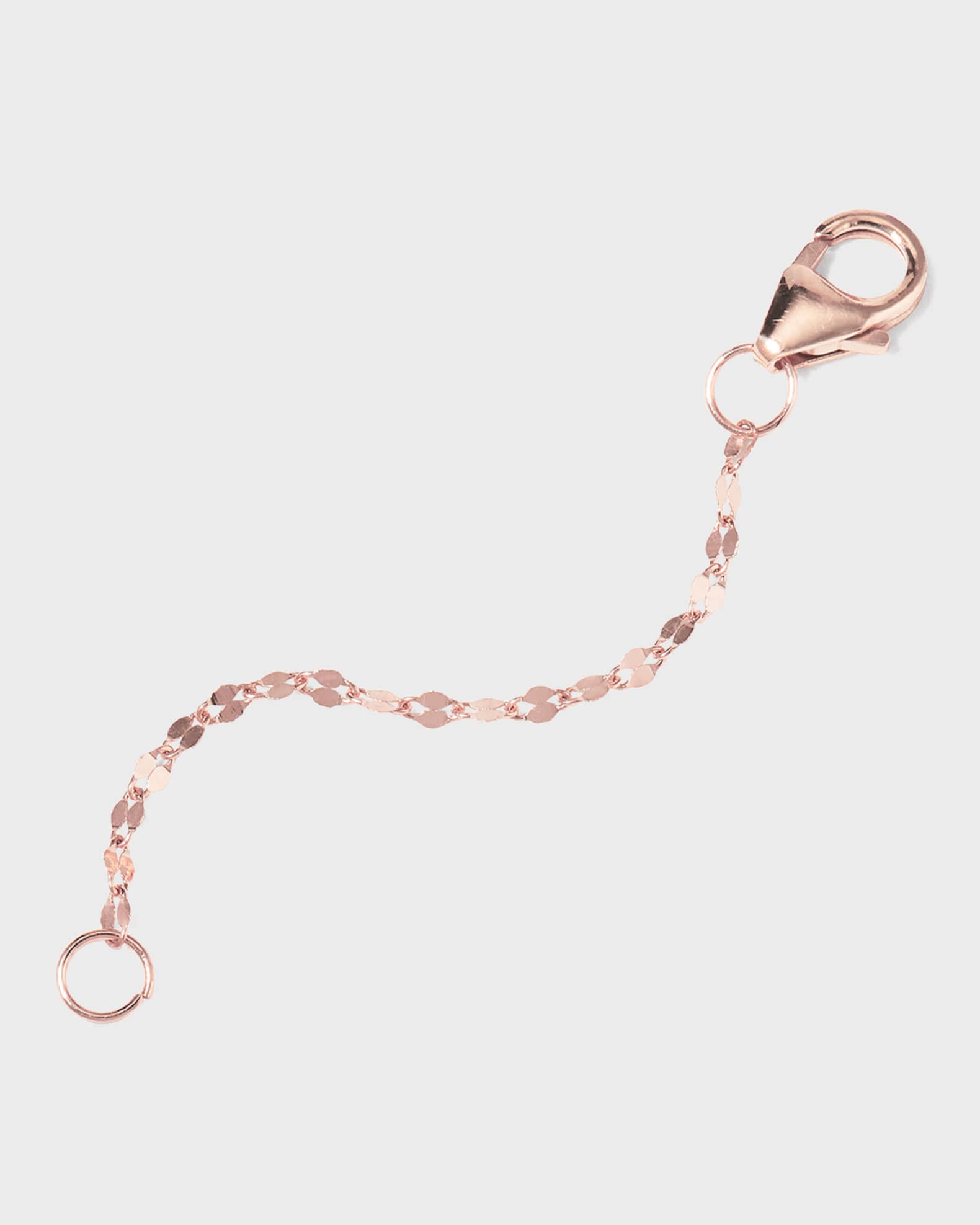 Lana 14K Rose Gold Necklace Extender, 2L Pink Metallic