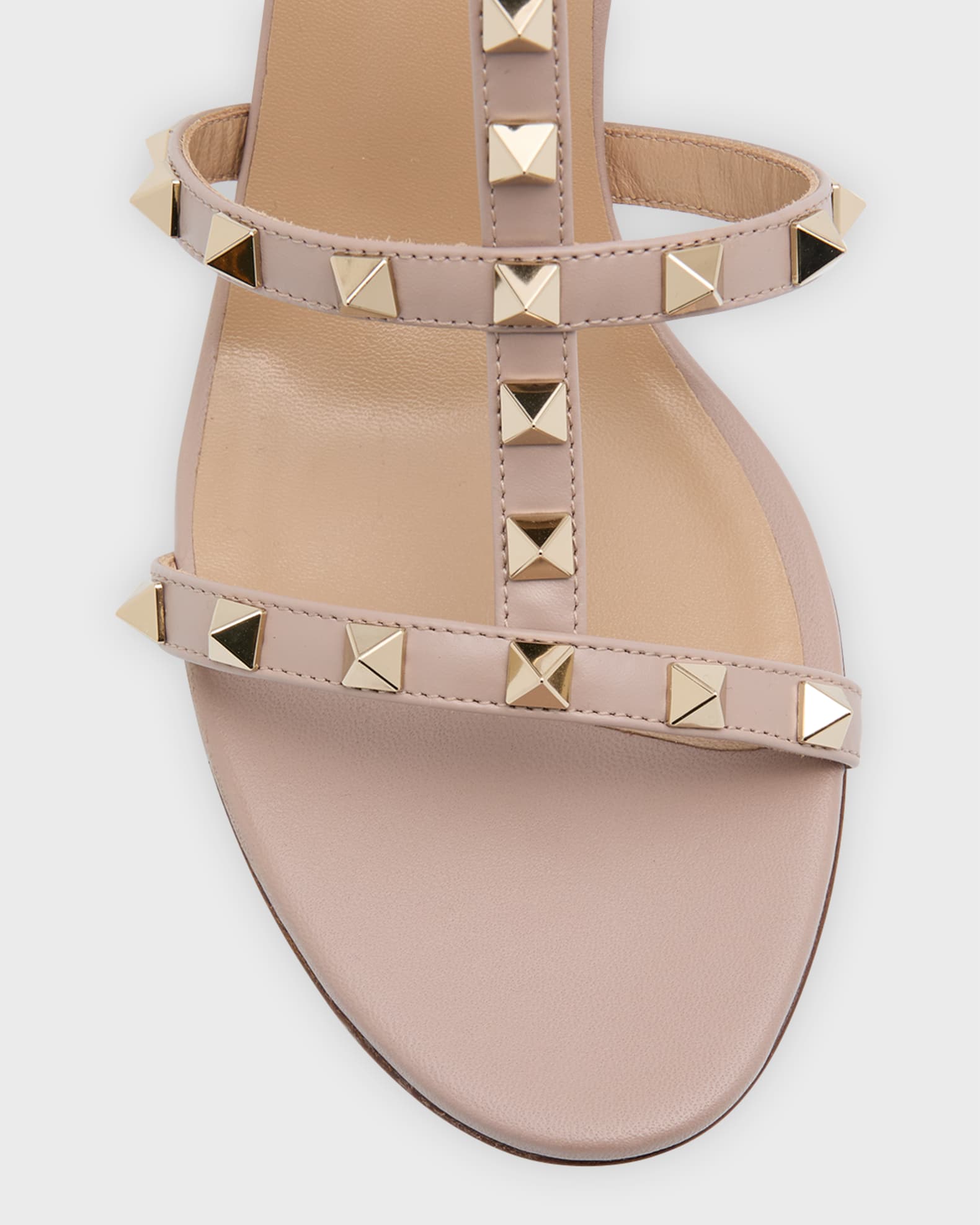 Rockstud Caged 60mm Slide Sandals