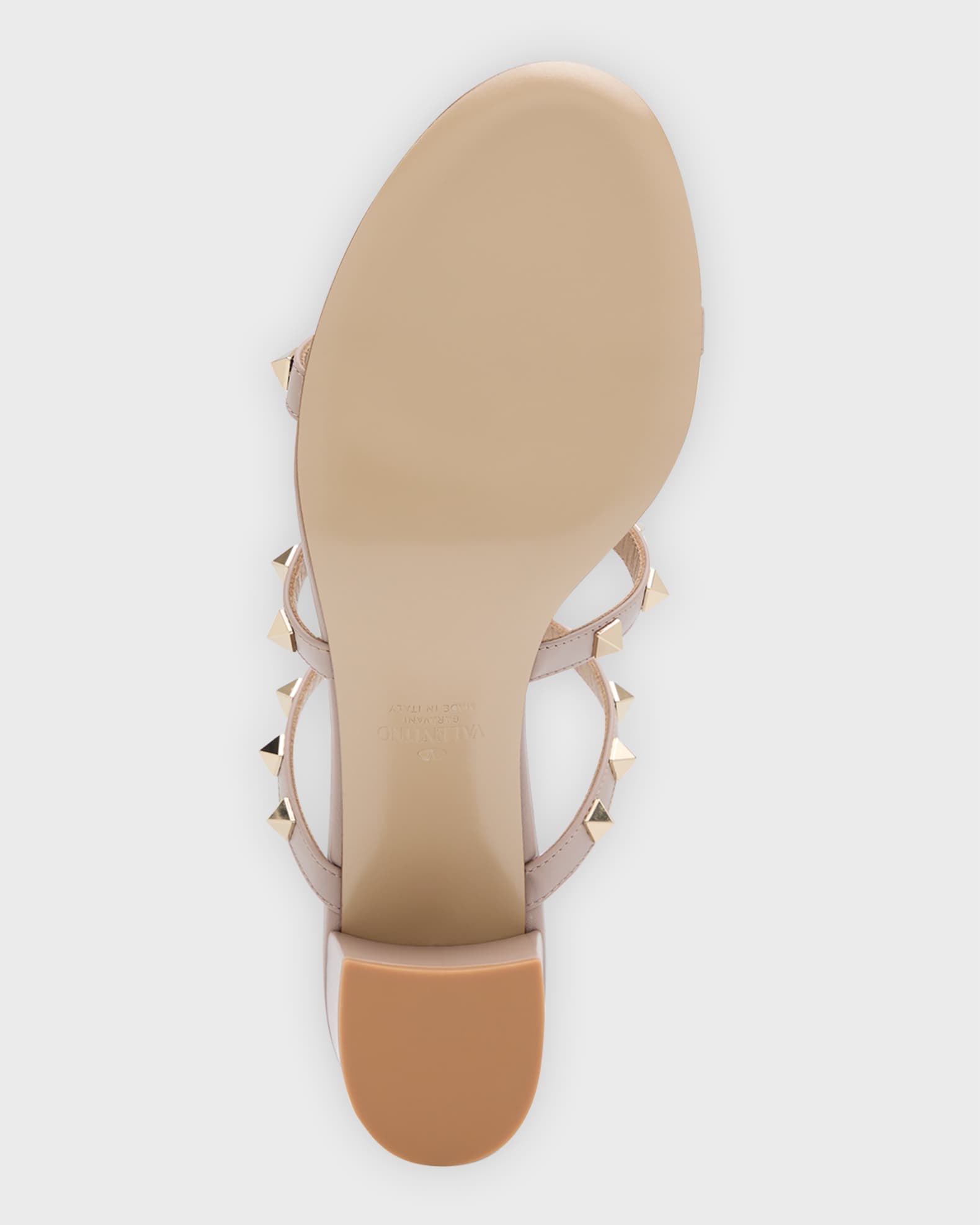 Rockstud Caged 60mm Slide Sandals