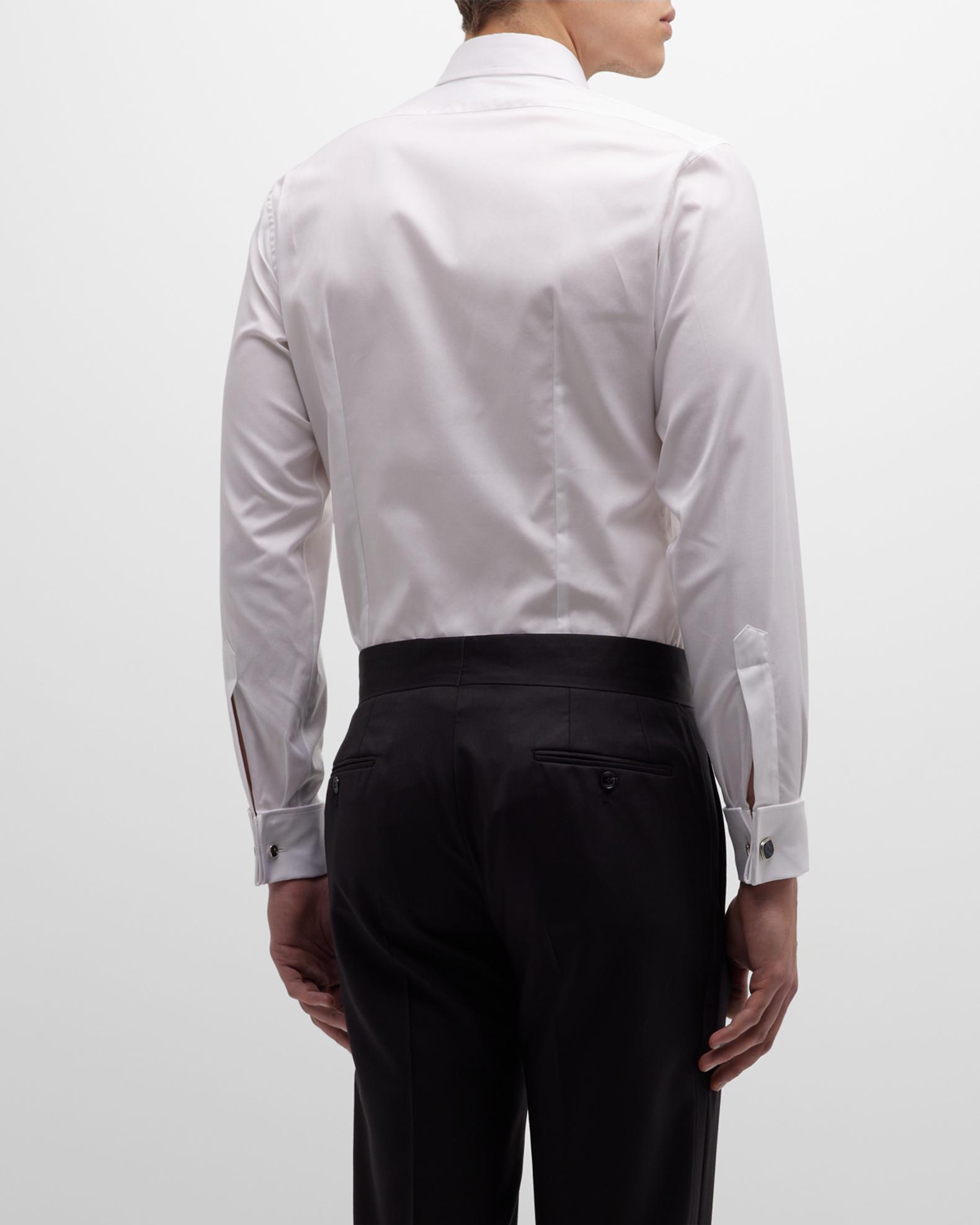 dress shirt with buttons covered Groomsmen shirt with covered buttons size 41