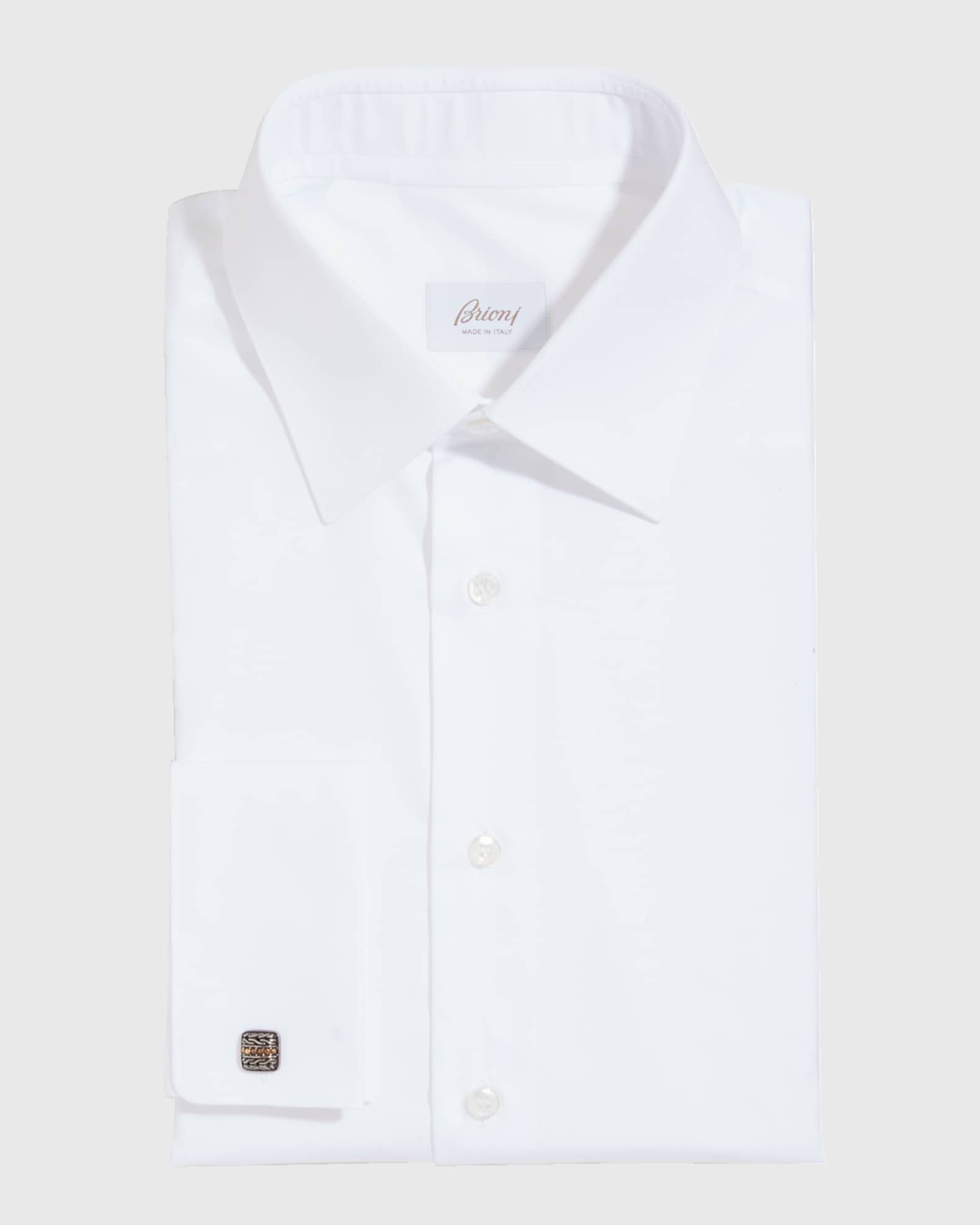 Brioni white dress shirt discount