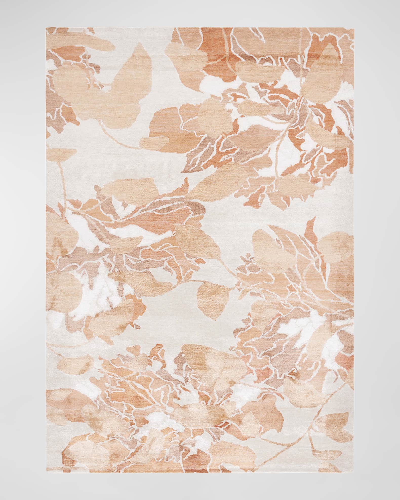 Bright Floral Wash Rugs Neiman Marcus