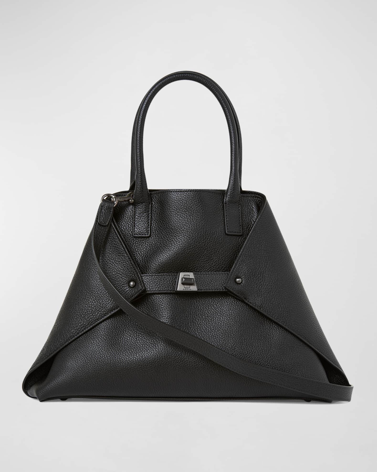 Ai Small Leather Top-Handle Bag 0