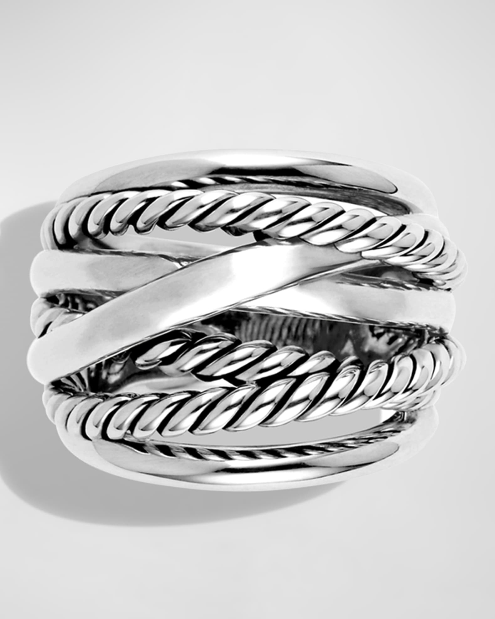 David Yurman Crossover Wide Ring | Neiman Marcus