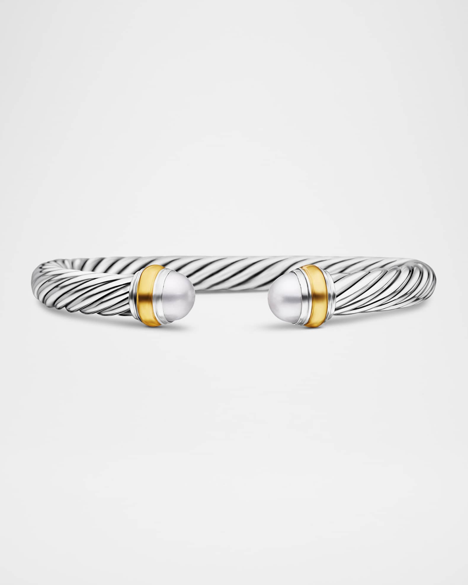 7mm Cable Bracelet in Silver 0