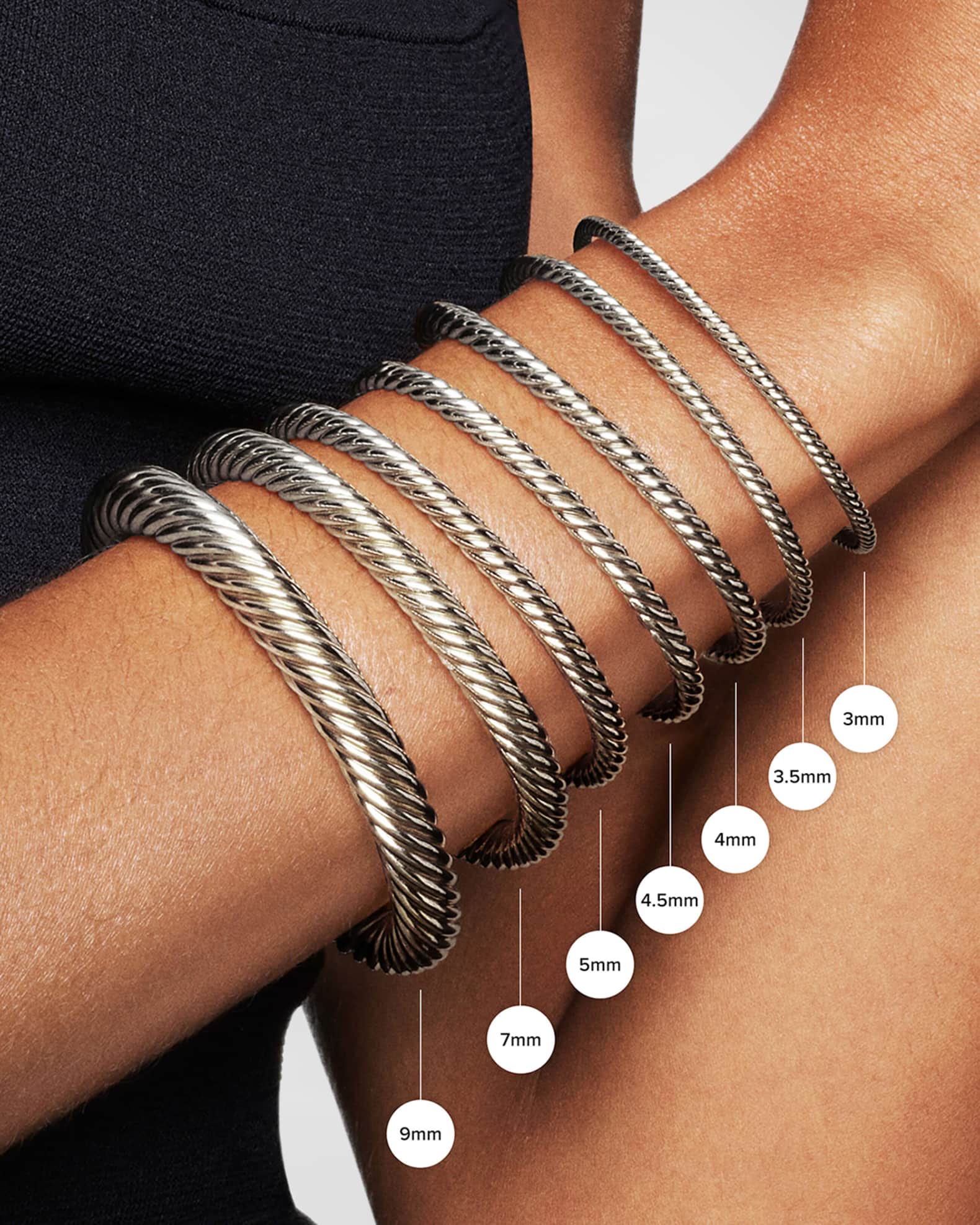 David yurman crossover bracelet with 18k gold outlet
