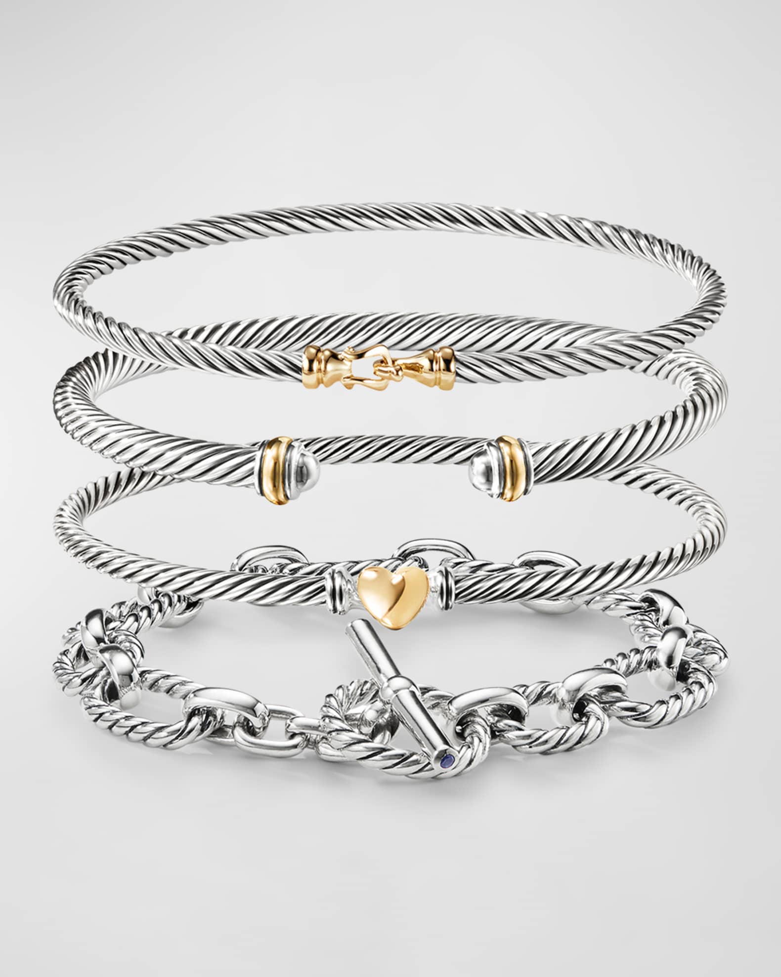 David yurman 3mm cable bracelet deals
