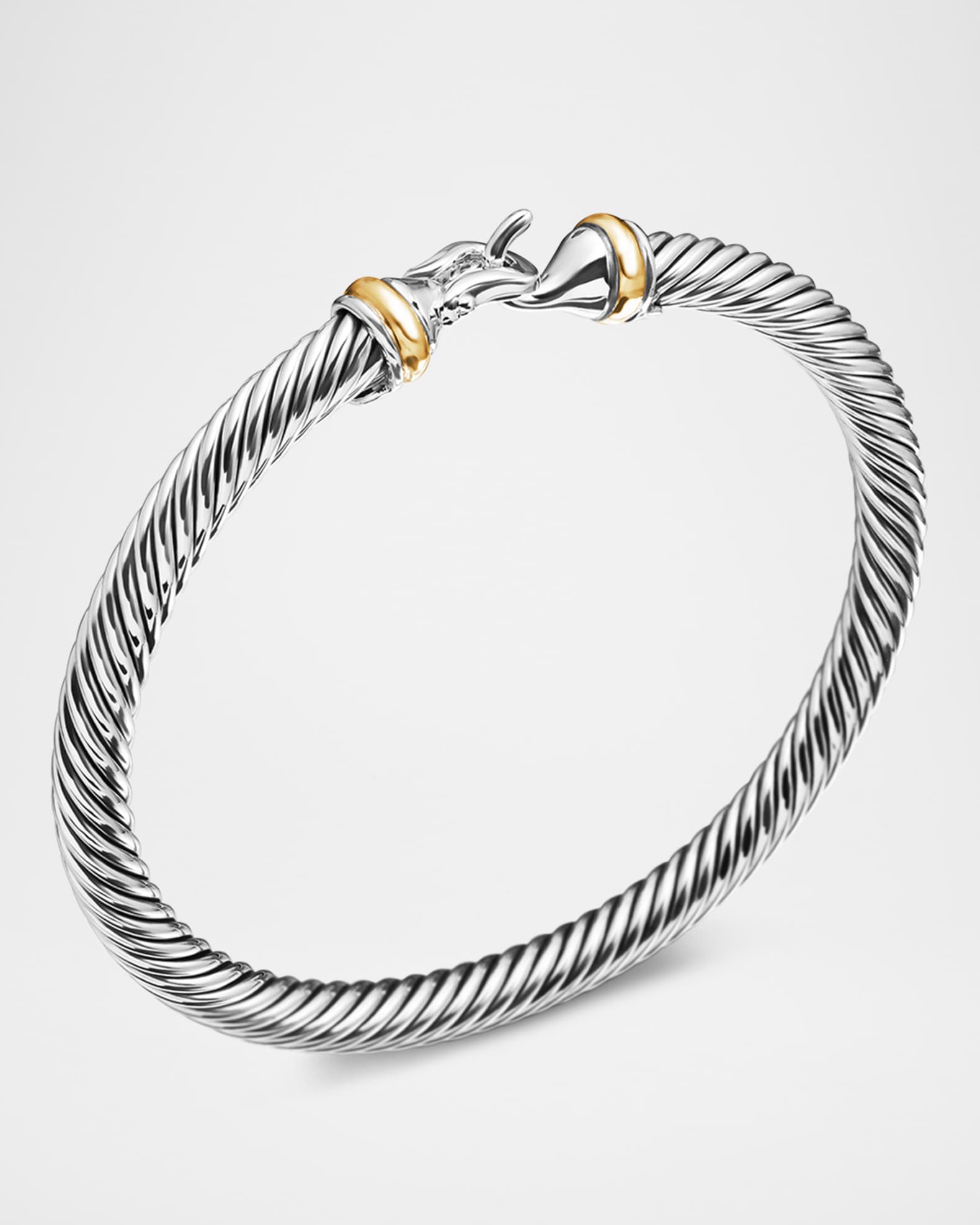 Silver buckle bracelet deals