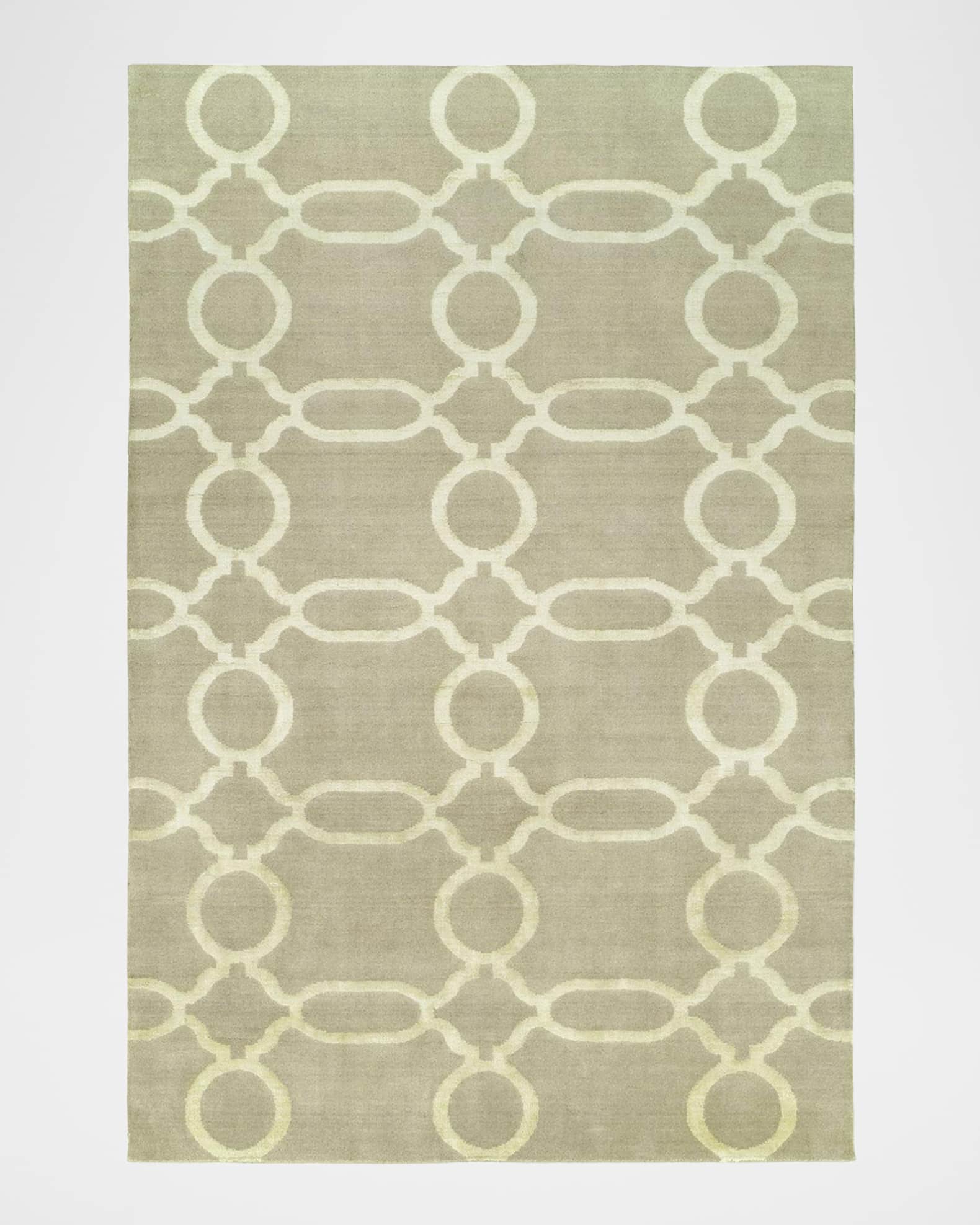 Ogee Chain Hand-Knotted Rug 0