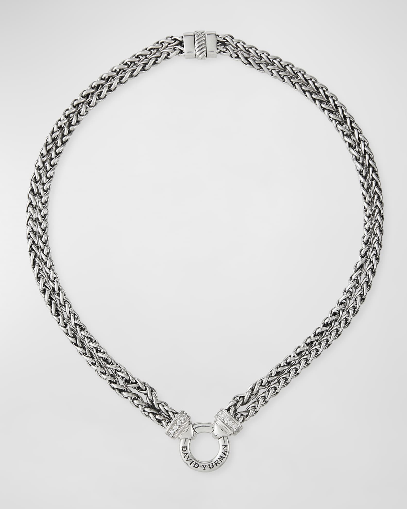 David Yurman Wheat Chain Necklace in Silver