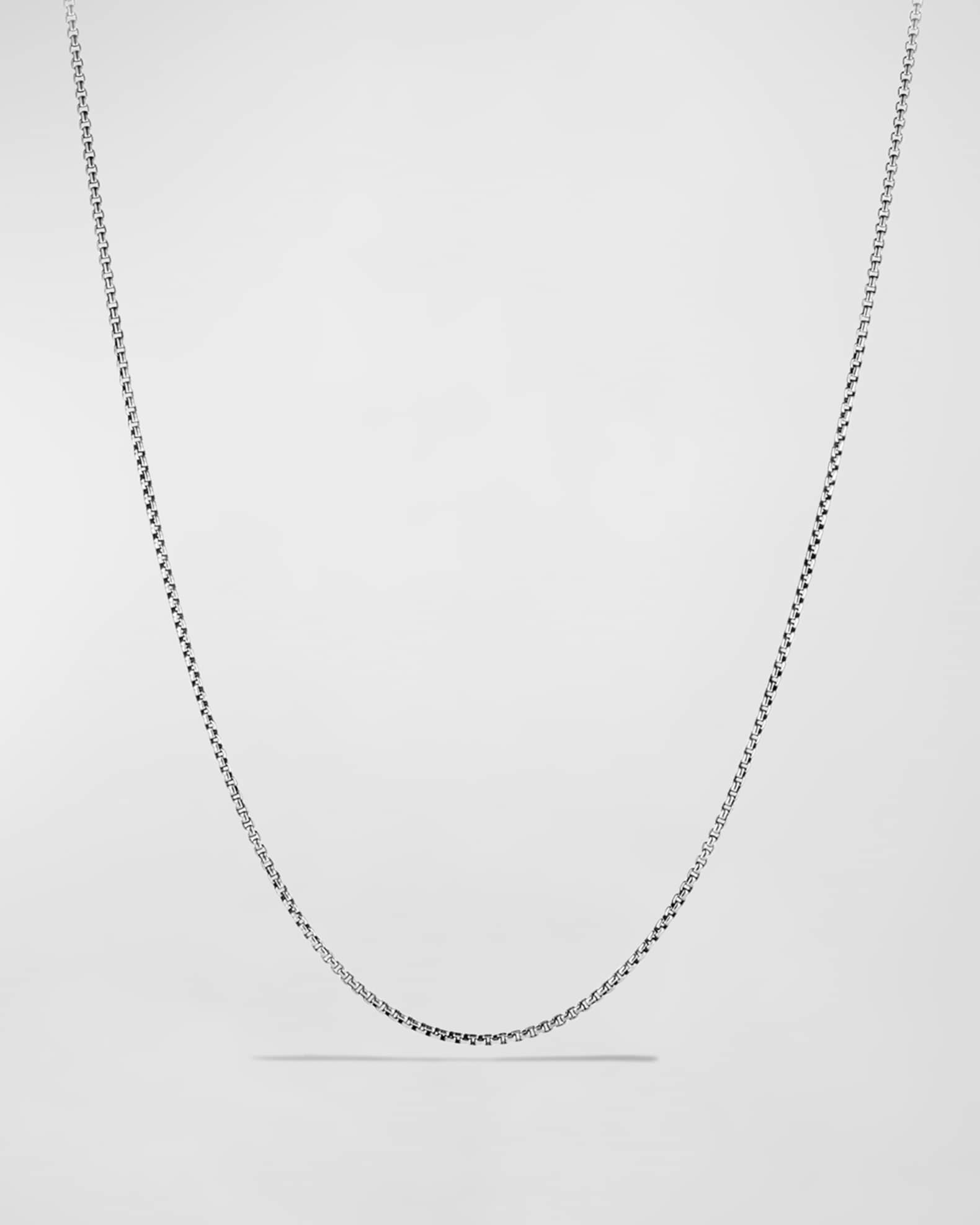 David Yurman Baby Box Chain Necklace | Neiman Marcus