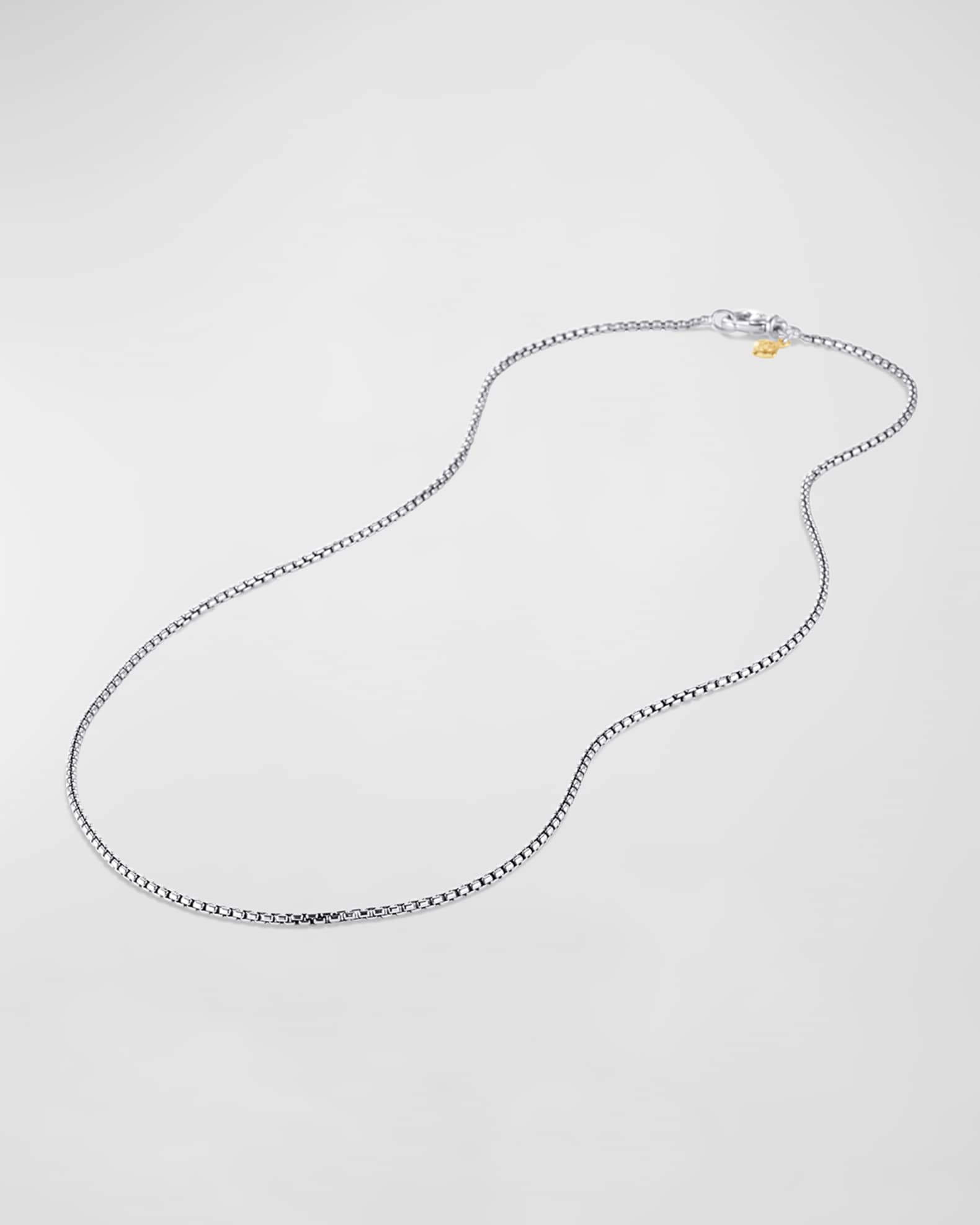 Baby Box Chain with Gold