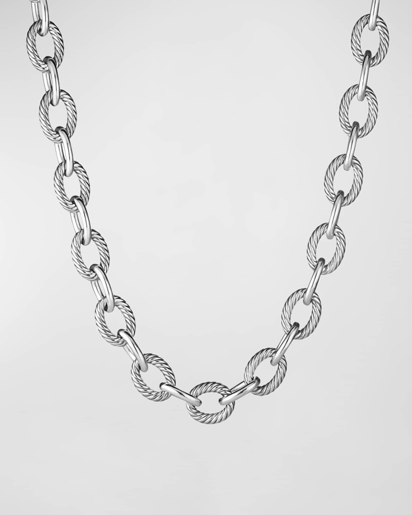 David Yurman Oval Extra Large Link Necklace Neiman Marcus